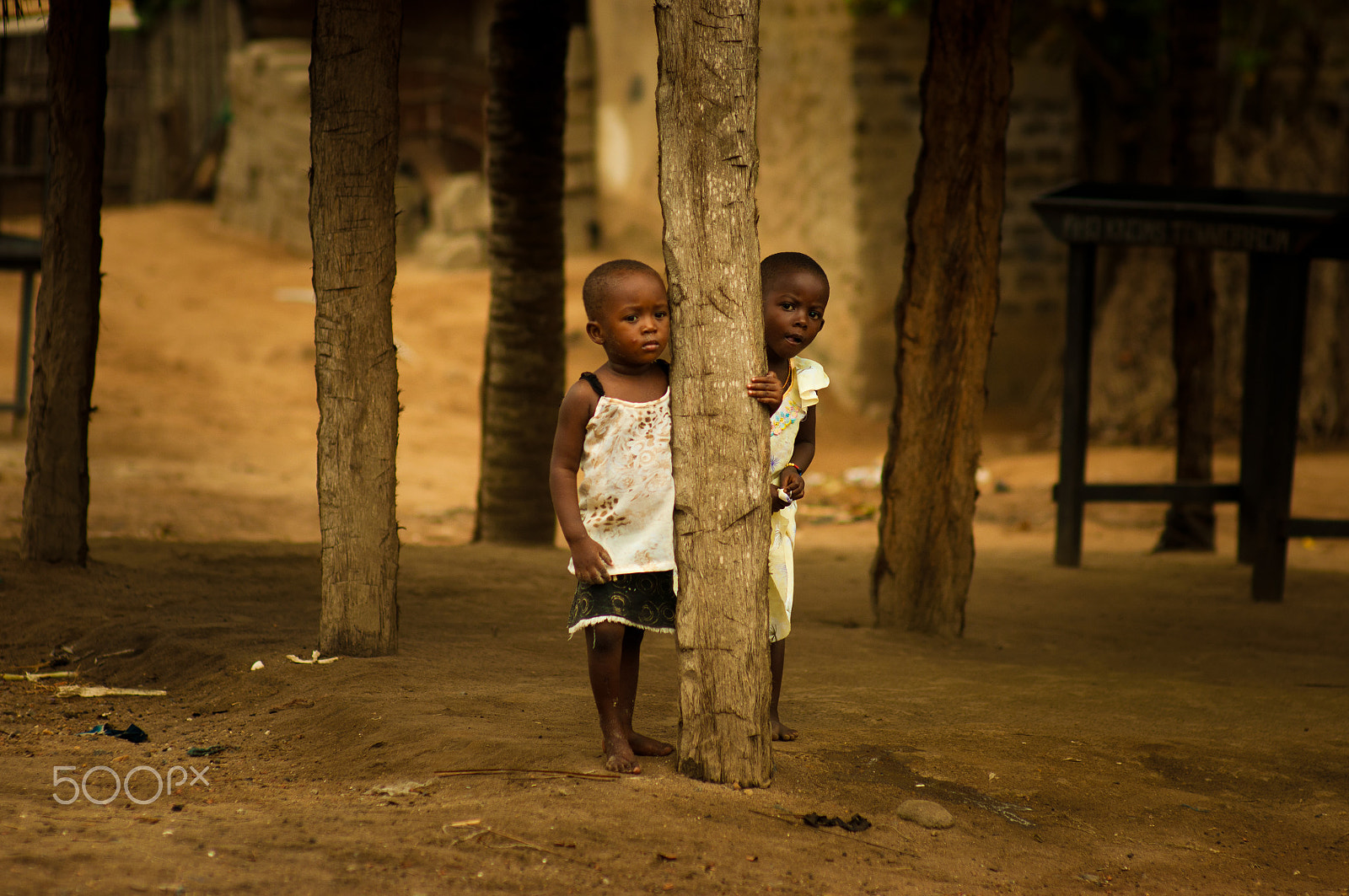 Nikon D90 + Sigma 85mm F1.4 EX DG HSM sample photo. Ghanaian kids photography