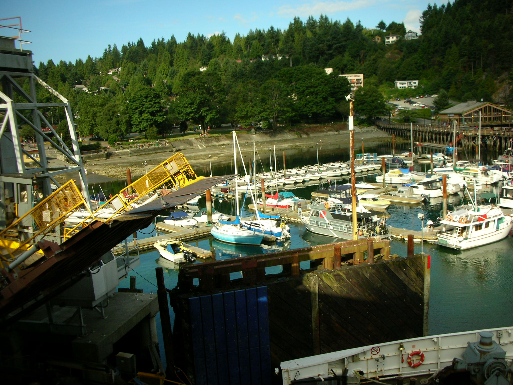 Nikon COOLPIX S3 sample photo. Ferry, vancouver island photography