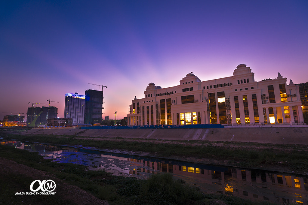 Sony Vario-Sonnar T* 16-35mm F2.8 ZA SSM II sample photo. Iconic of ministry of environment ! (ក្រុងភ្នំពេញ) photography
