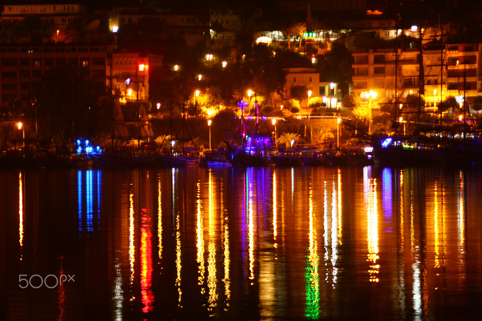 Canon EF 28-200mm F3.5-5.6 USM sample photo. Alanya harbour photography