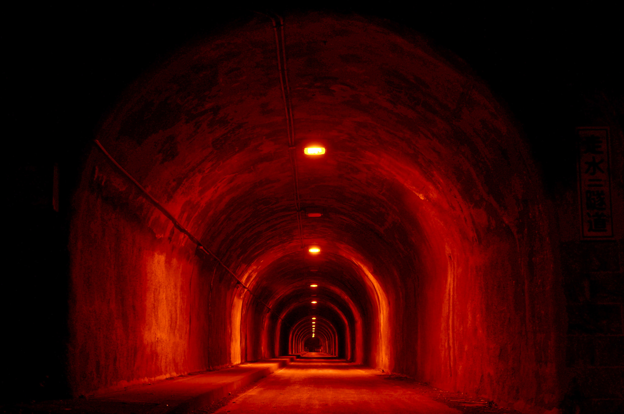 Pentax K-x sample photo. Fascination tunnel photography