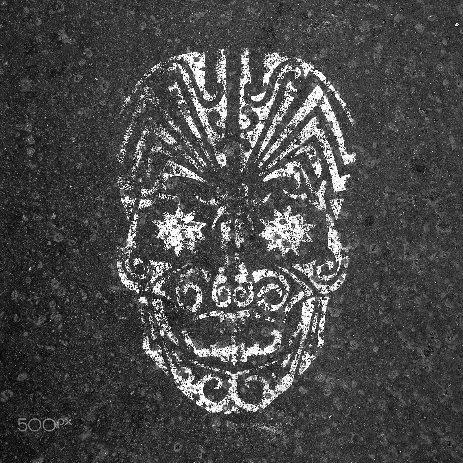 Nikon D80 + AF Nikkor 50mm f/1.8 N sample photo. Textured skull photography
