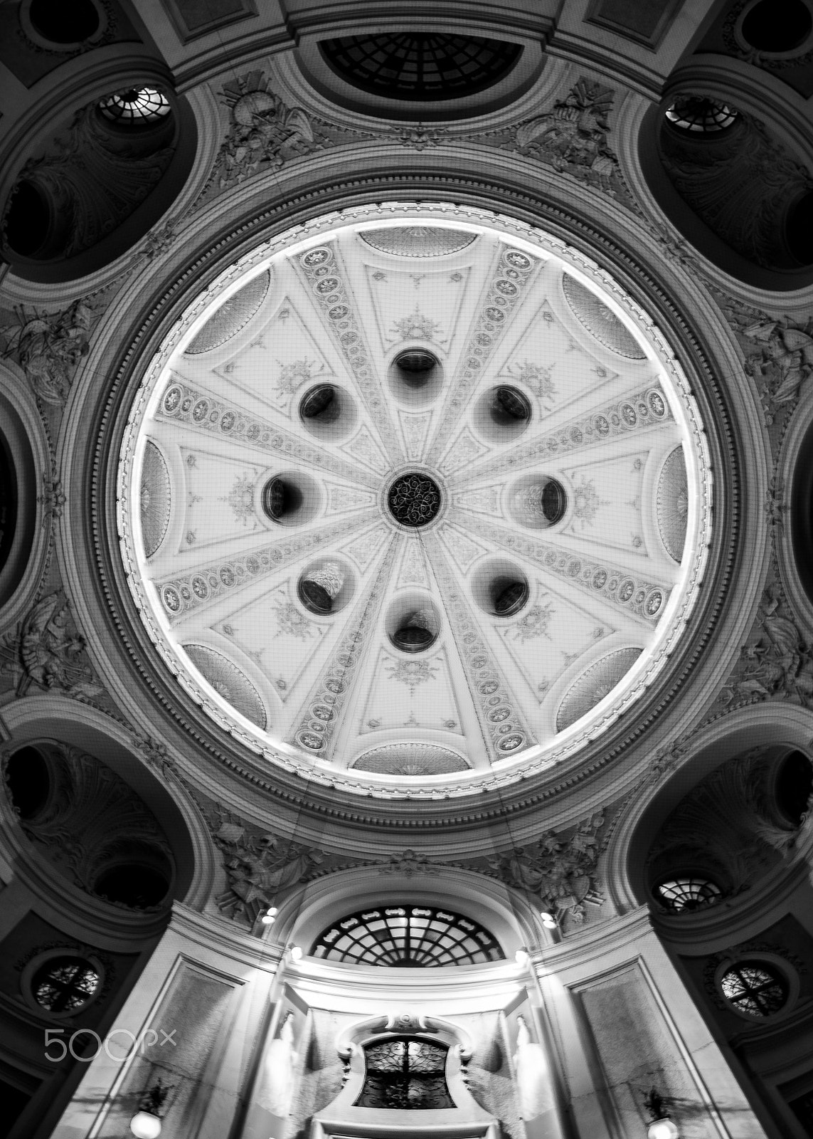 Nikon D300S + Samyang 8mm F3.5 Aspherical IF MC Fisheye sample photo. Hofburg details photography