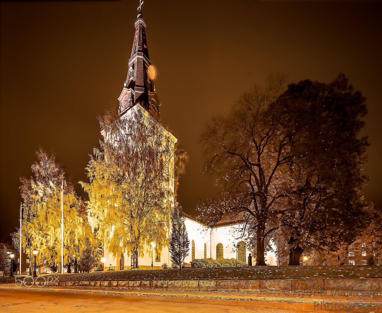 Canon EOS-1D X + Canon TS-E 17mm F4L Tilt-Shift sample photo. Church at karlstad - sweden photography