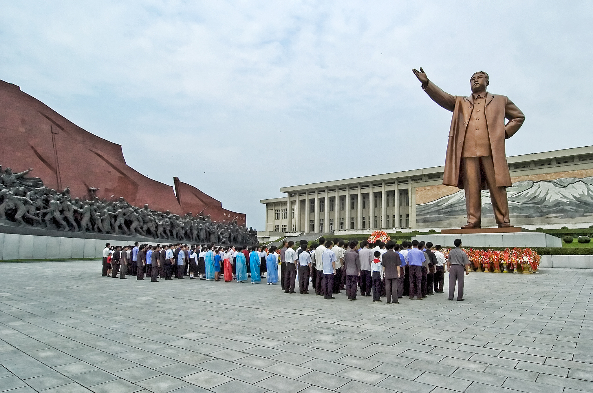 Nikon D2H sample photo. Daily life in north korea photography