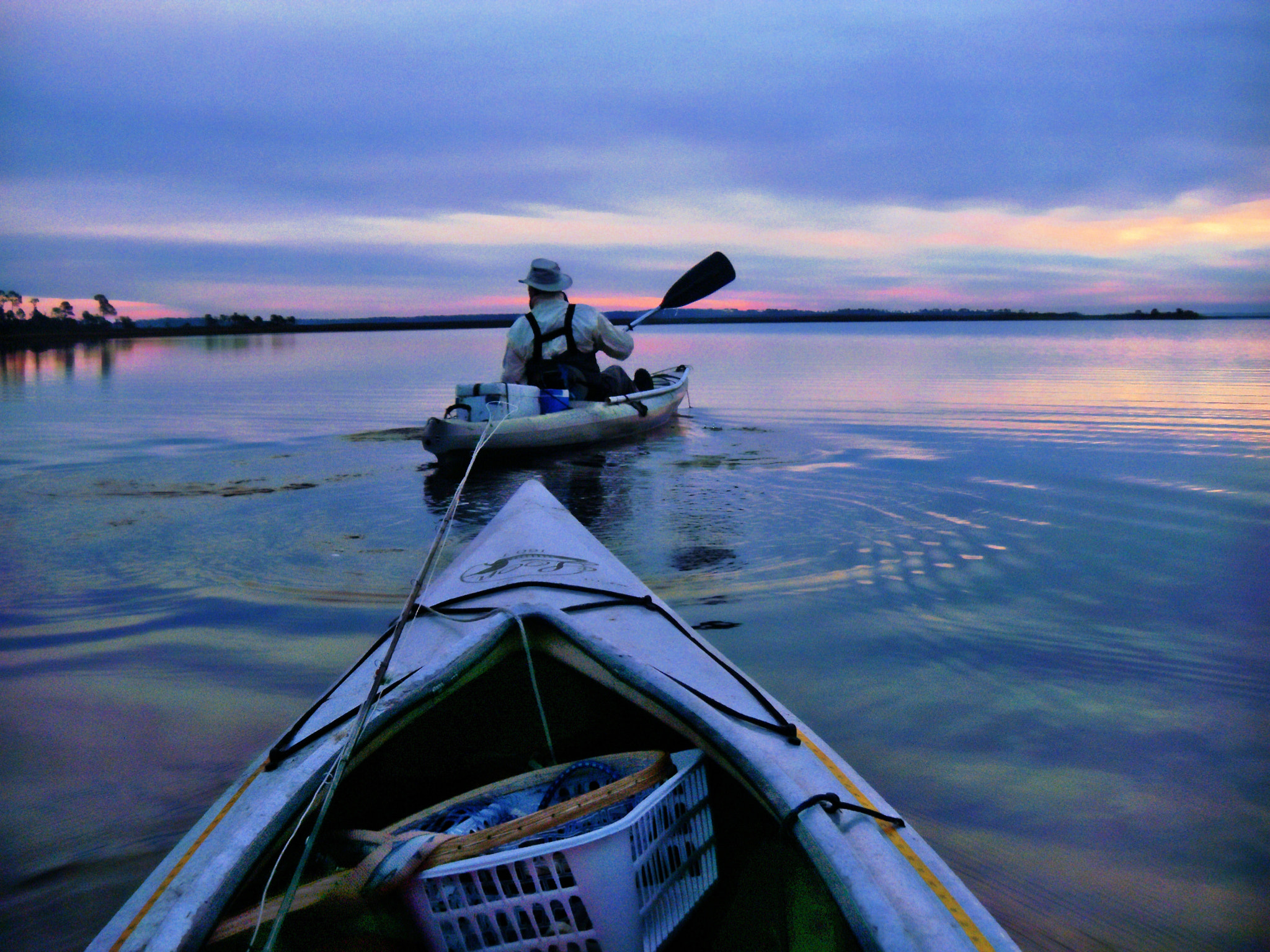 Olympus X560WP sample photo. Sunrise on goose creek bay, florida photography