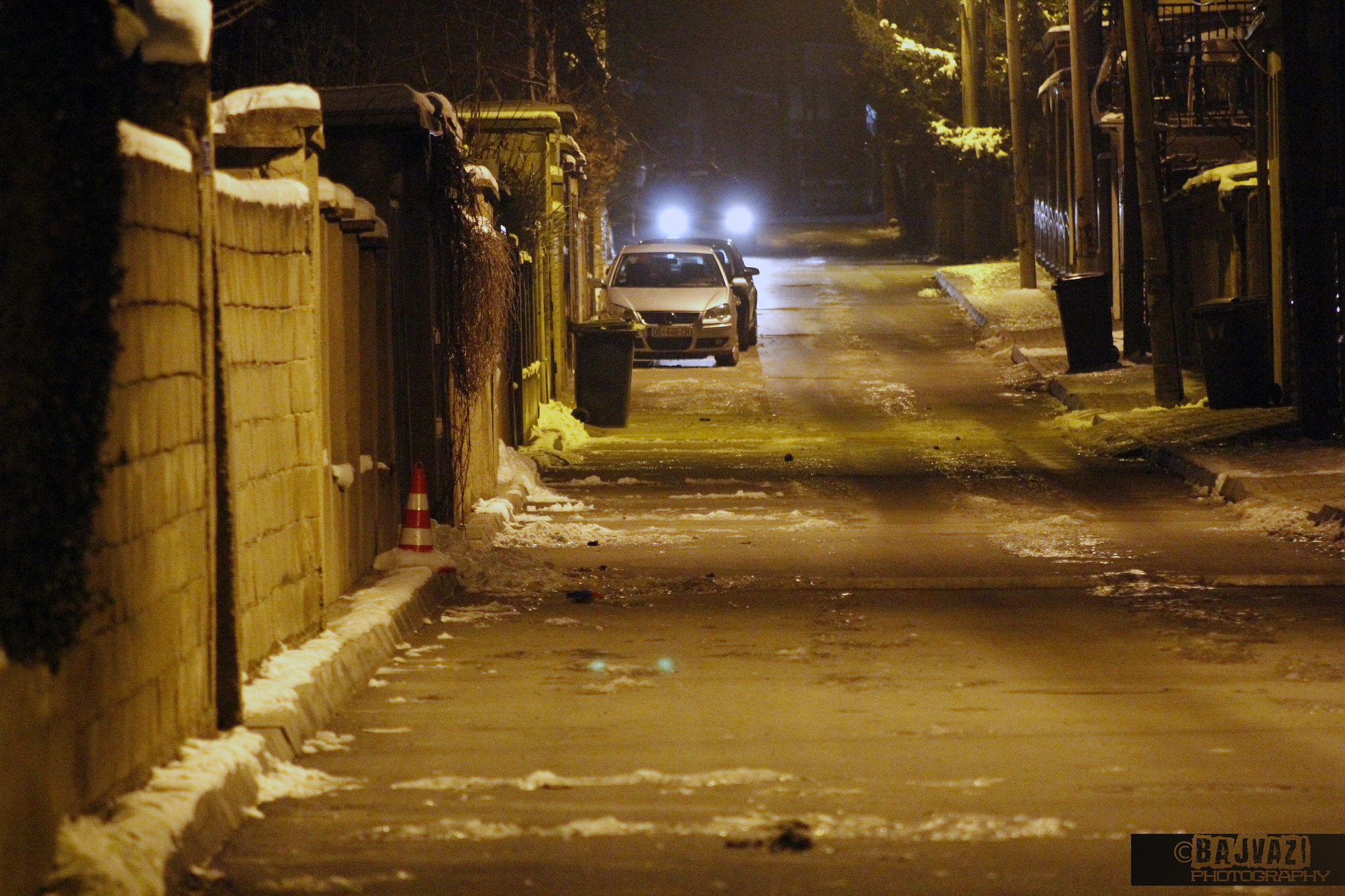 Canon EF 80-200mm F4.5-5.6 II sample photo. Winter's night in da hood photography