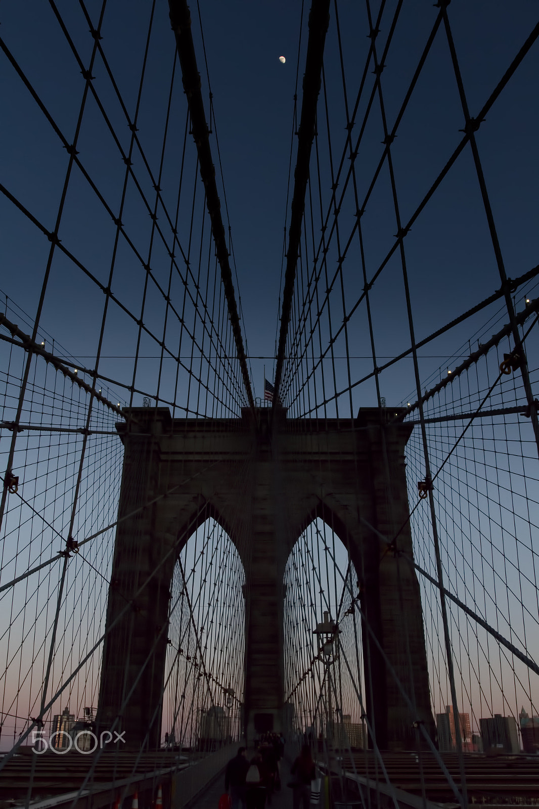 Canon EOS M + Canon EF 17-40mm F4L USM sample photo. Brooklyn bridge photography