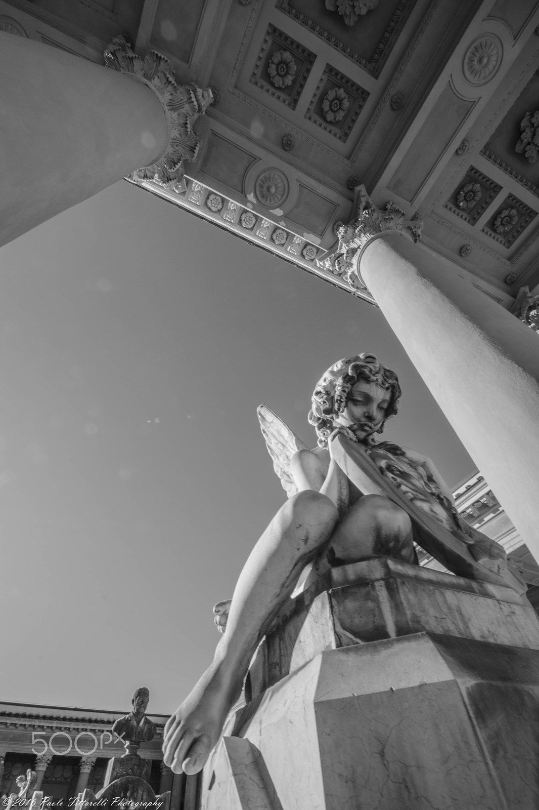 Sigma 10-20mm F4-5.6 EX DC HSM sample photo. Monumental cemetery of certosa di bologna photography