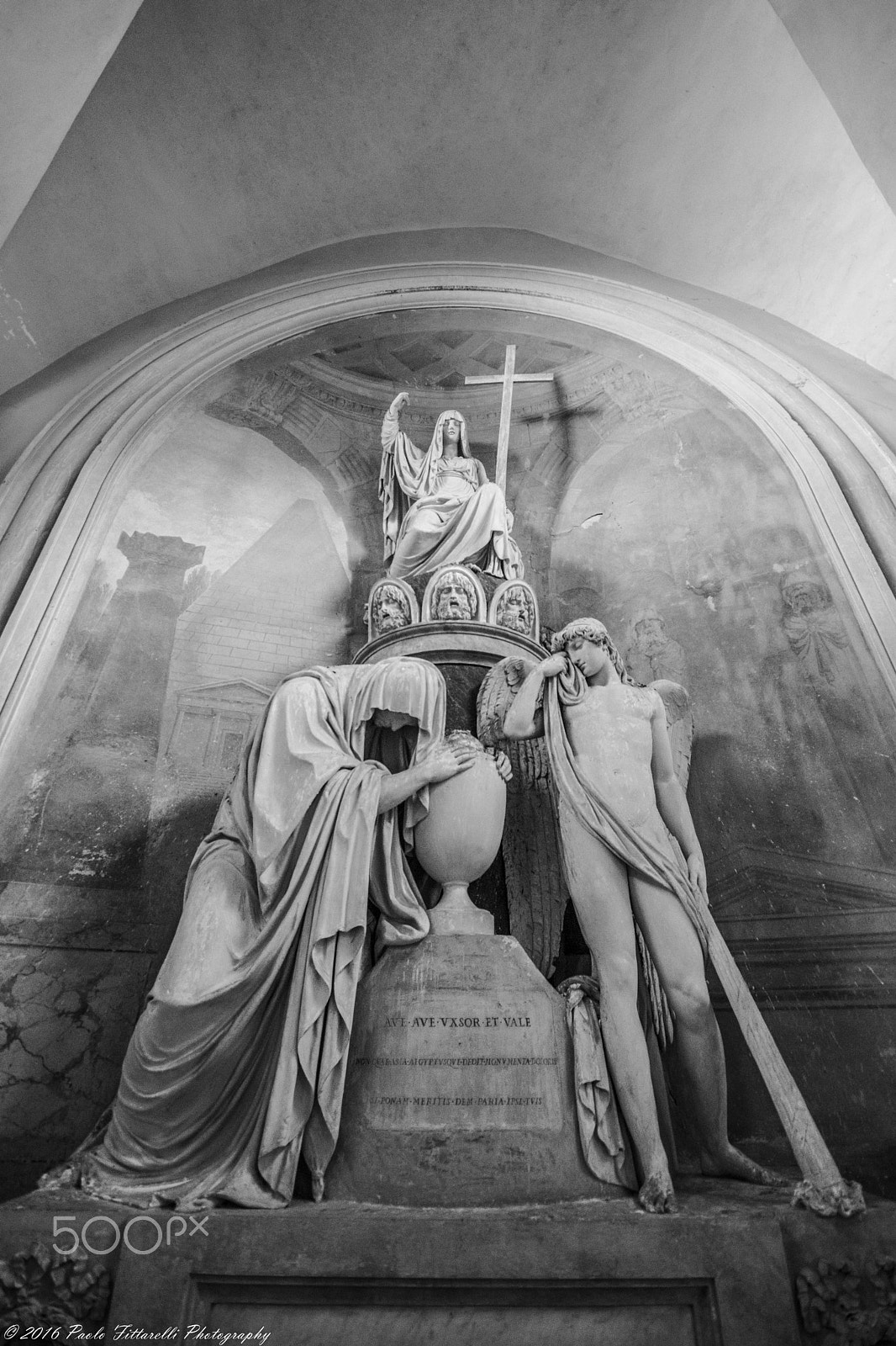 Sigma 10-20mm F4-5.6 EX DC HSM sample photo. Monumental cemetery of certosa di bologna photography