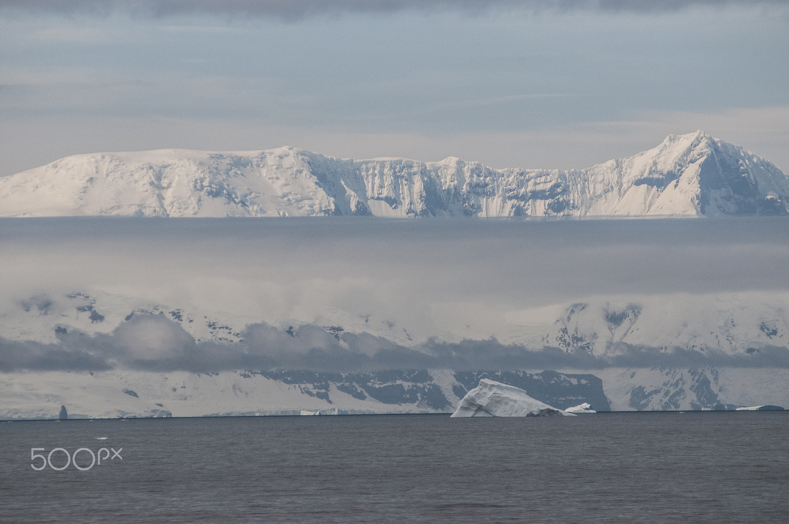 AF Zoom-Nikkor 80-200mm f/2.8 ED sample photo. Antarctic perspective photography