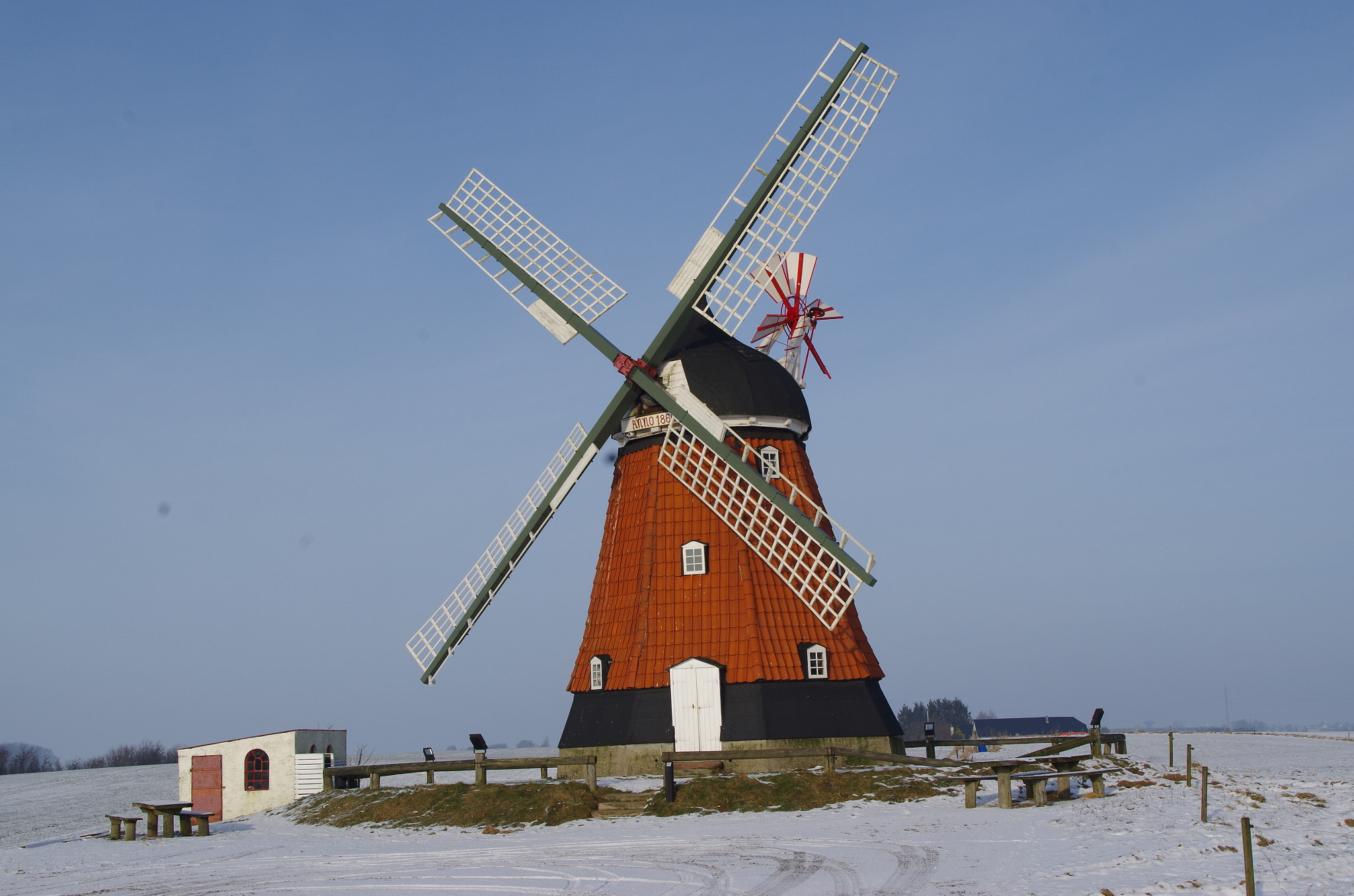 Pentax K-01 sample photo. Old mill photography