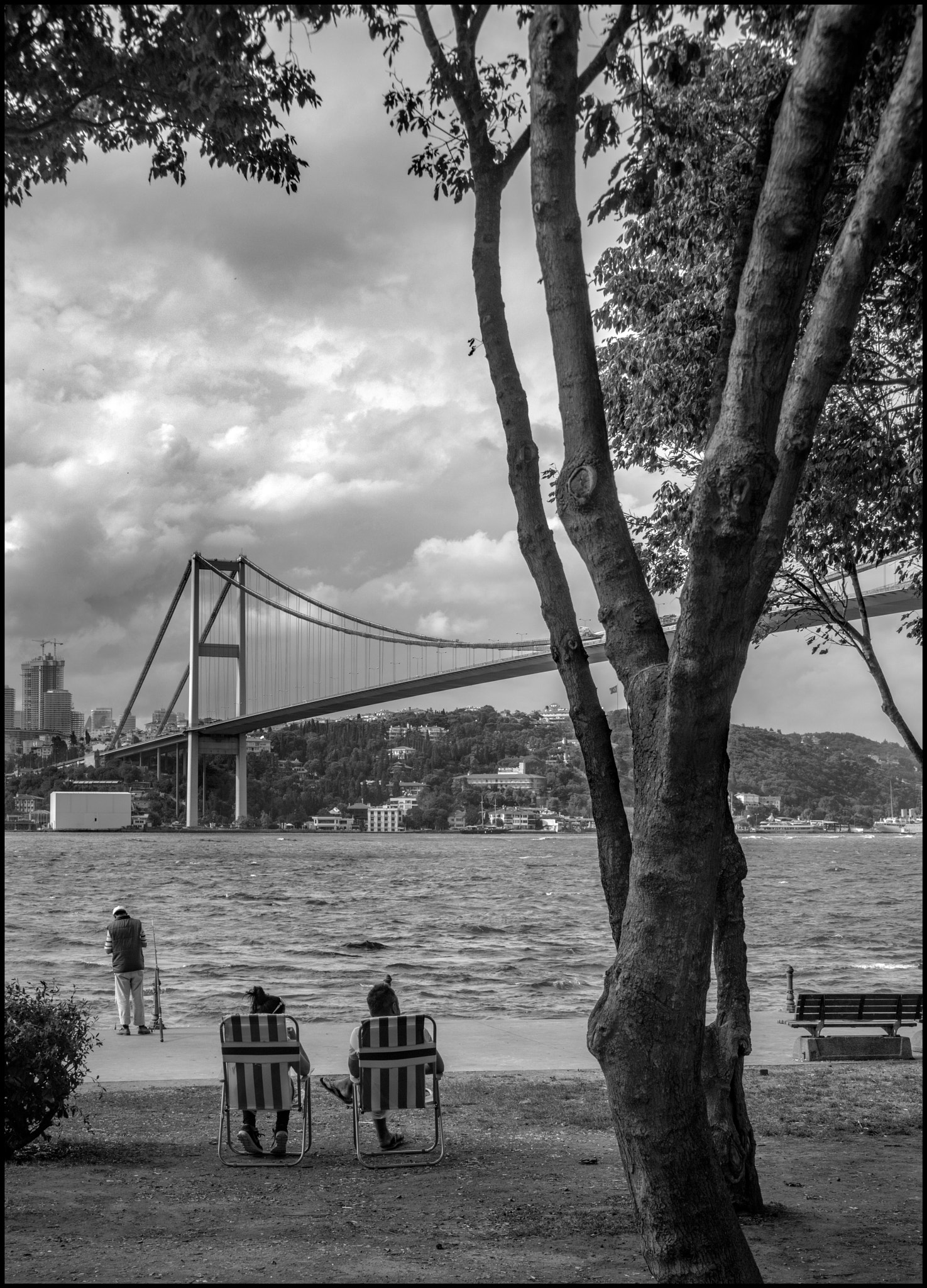 Canon EOS 5DS R + Canon EF 28-200mm F3.5-5.6 USM sample photo. Watching bosphorus photography