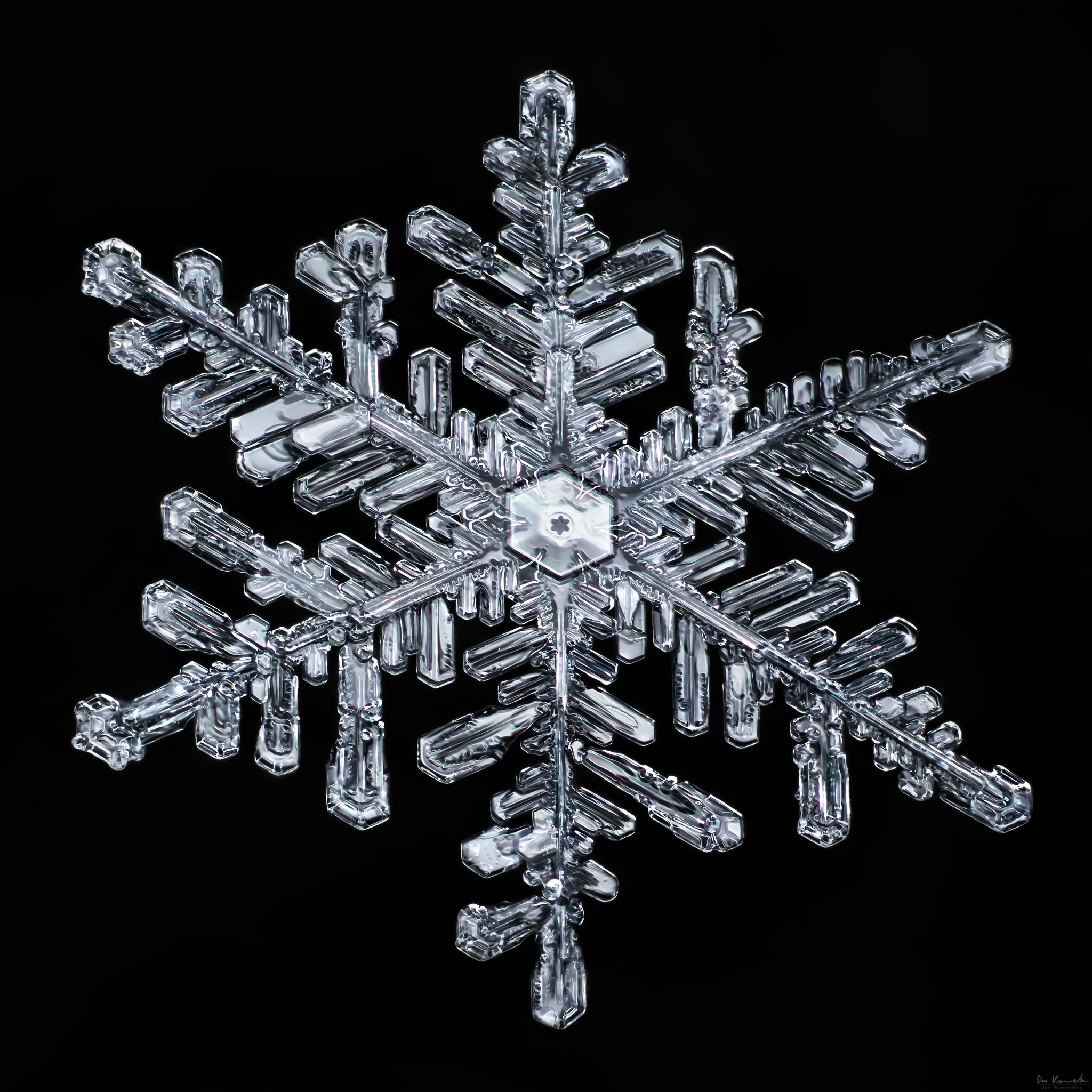Canon MP-E 65mm F2.5 1-5x Macro Photo sample photo. Snowflake-a-day #53 photography