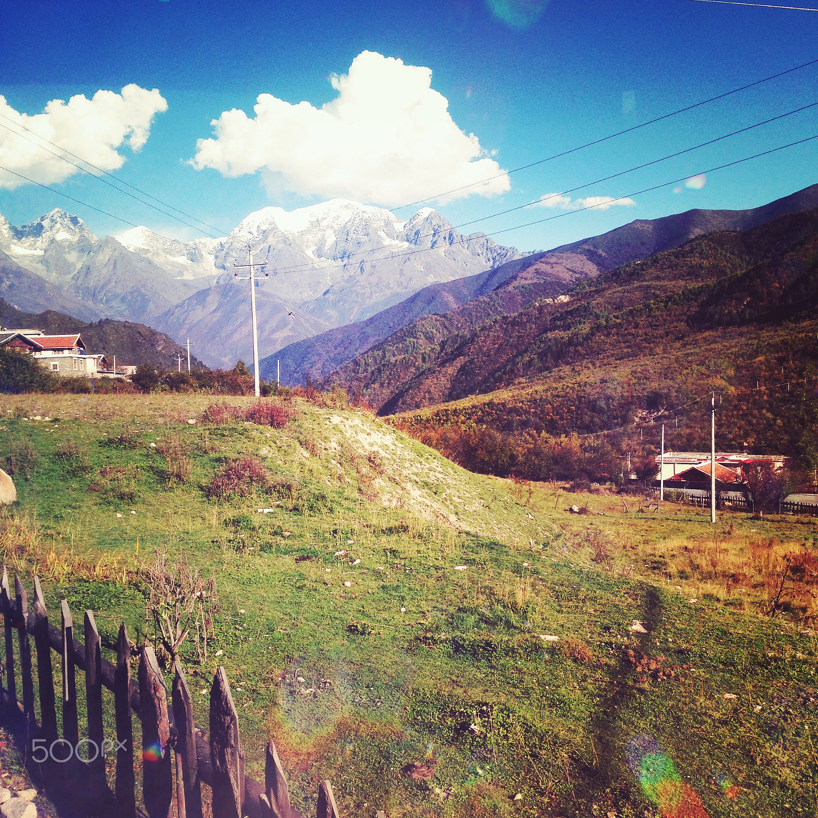 Hipstamatic 301 sample photo. Daocheng yading photography