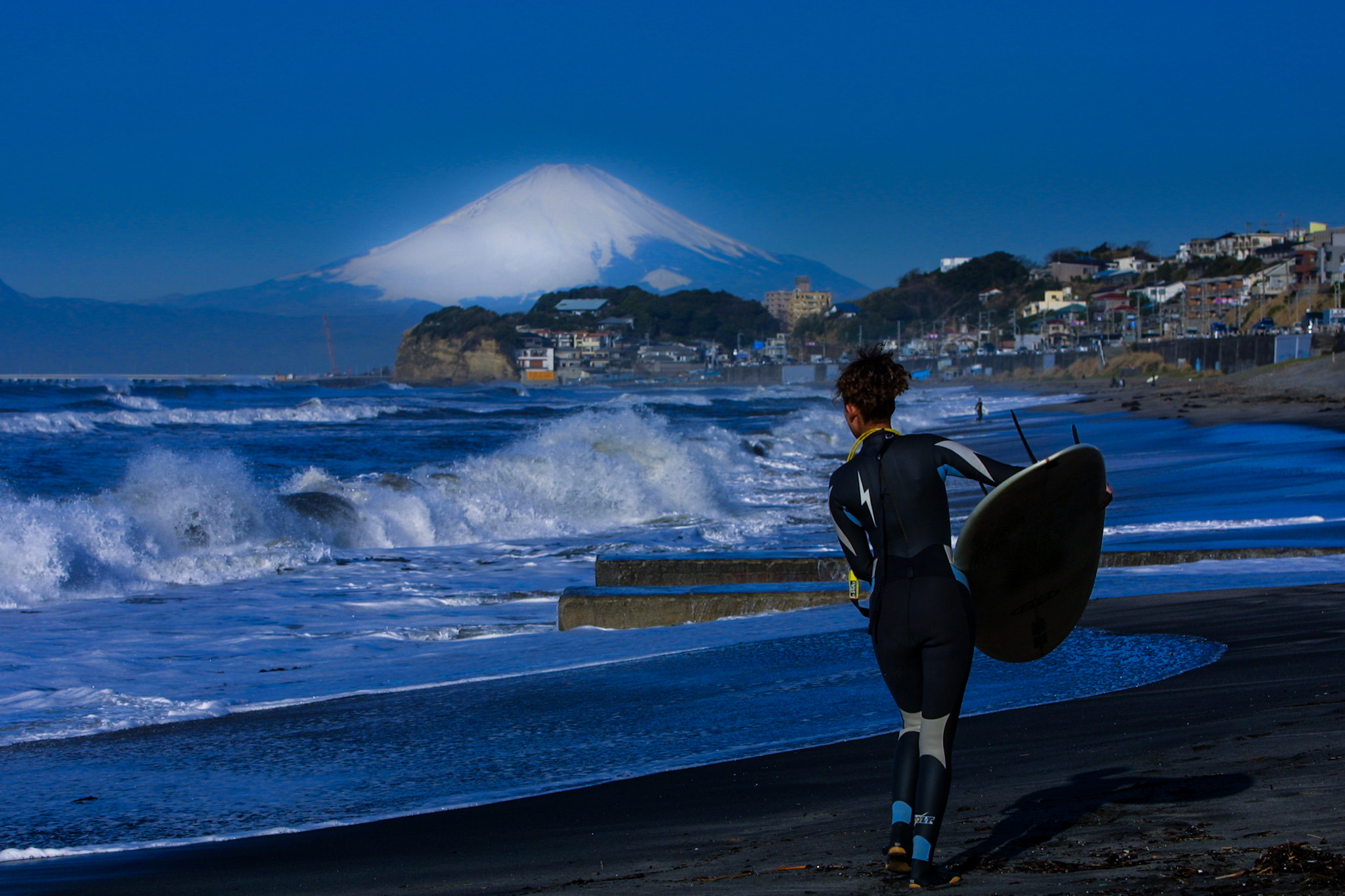 Canon EOS D30 sample photo. Surfer photography