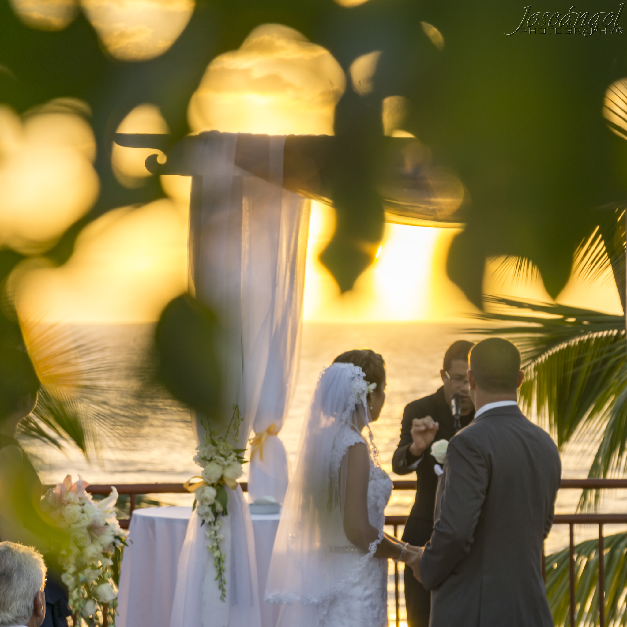 Sigma 17-70mm F2.8-4 DC Macro HSM sample photo. Sunset wedding by the sea photography