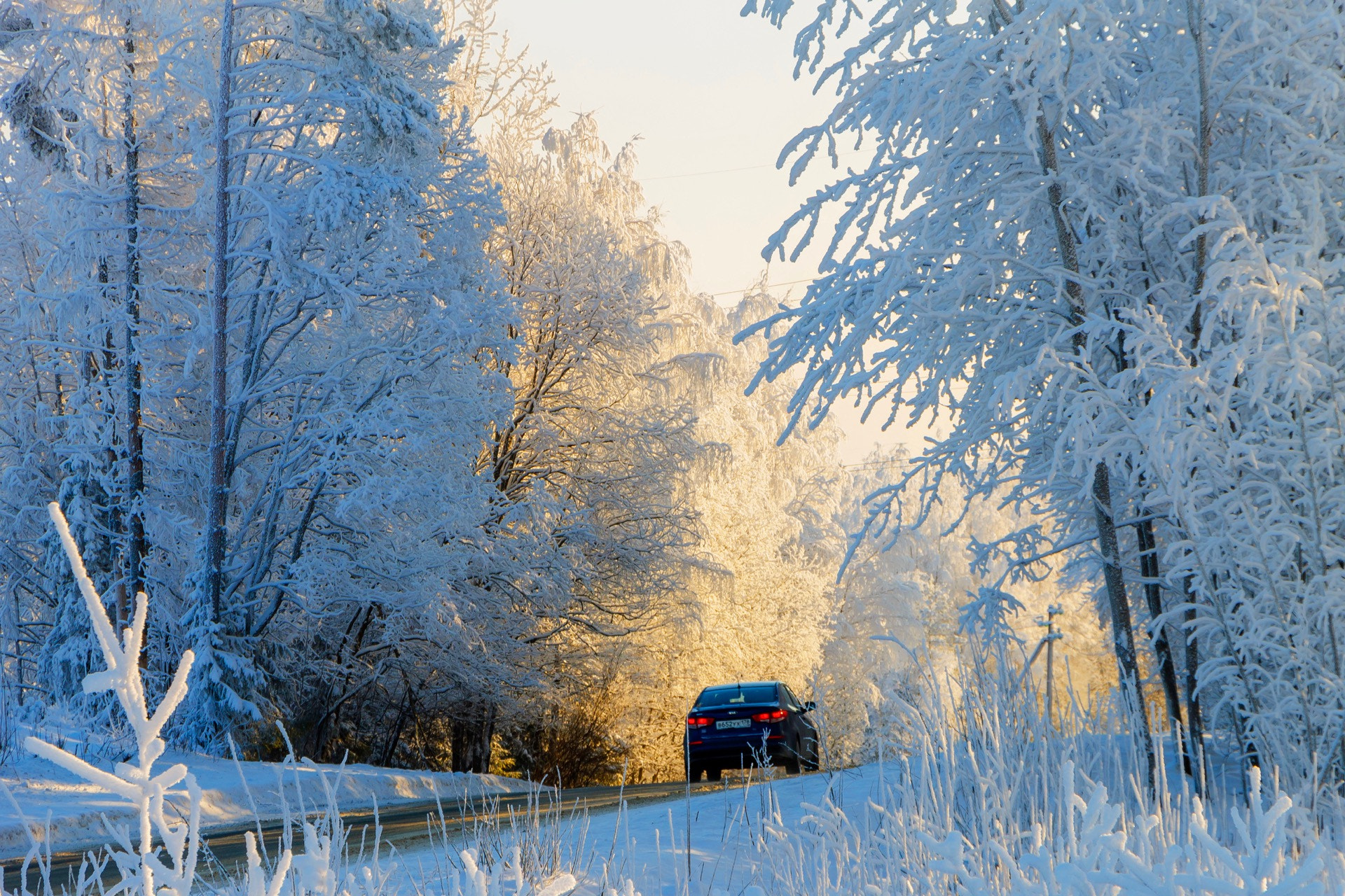 Canon EF-S 18-135mm F3.5-5.6 IS STM sample photo. Winter roads(5) photography