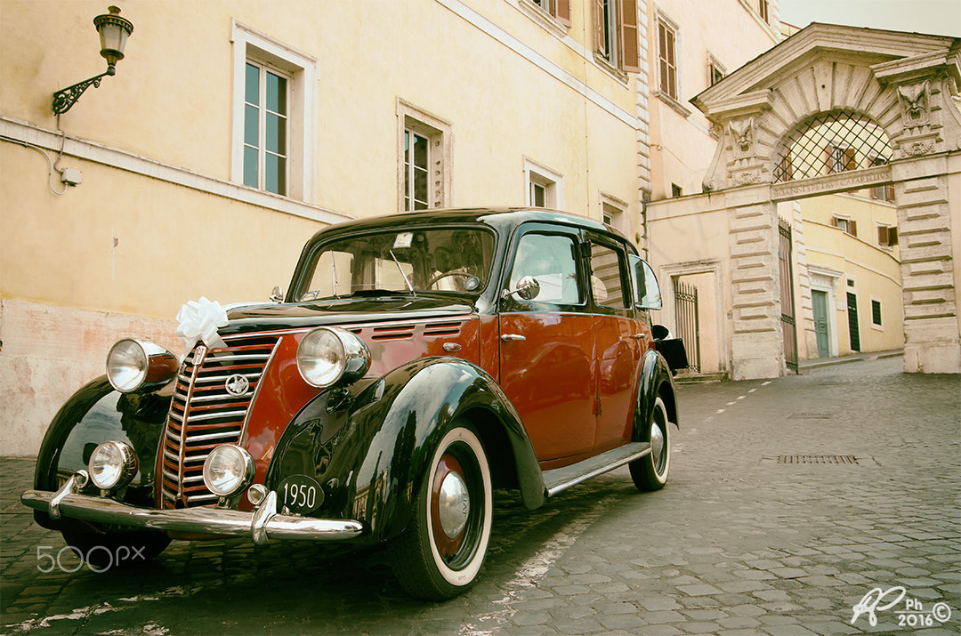 Pentax K-5 II sample photo. Fiat topolino photography