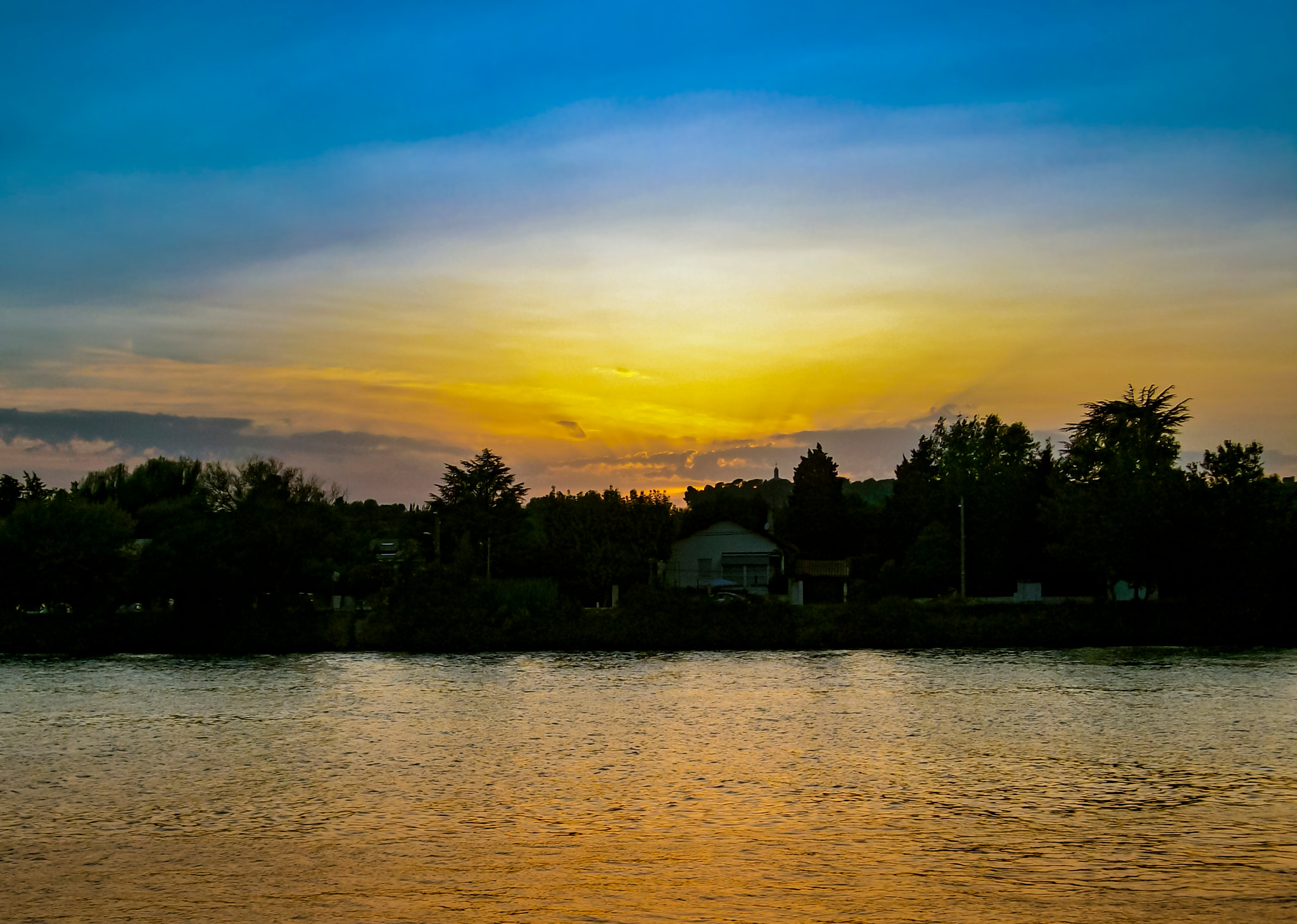 Kodak EASYSHARE M863 DIGITAL CAMERA sample photo. The sun goes down photography