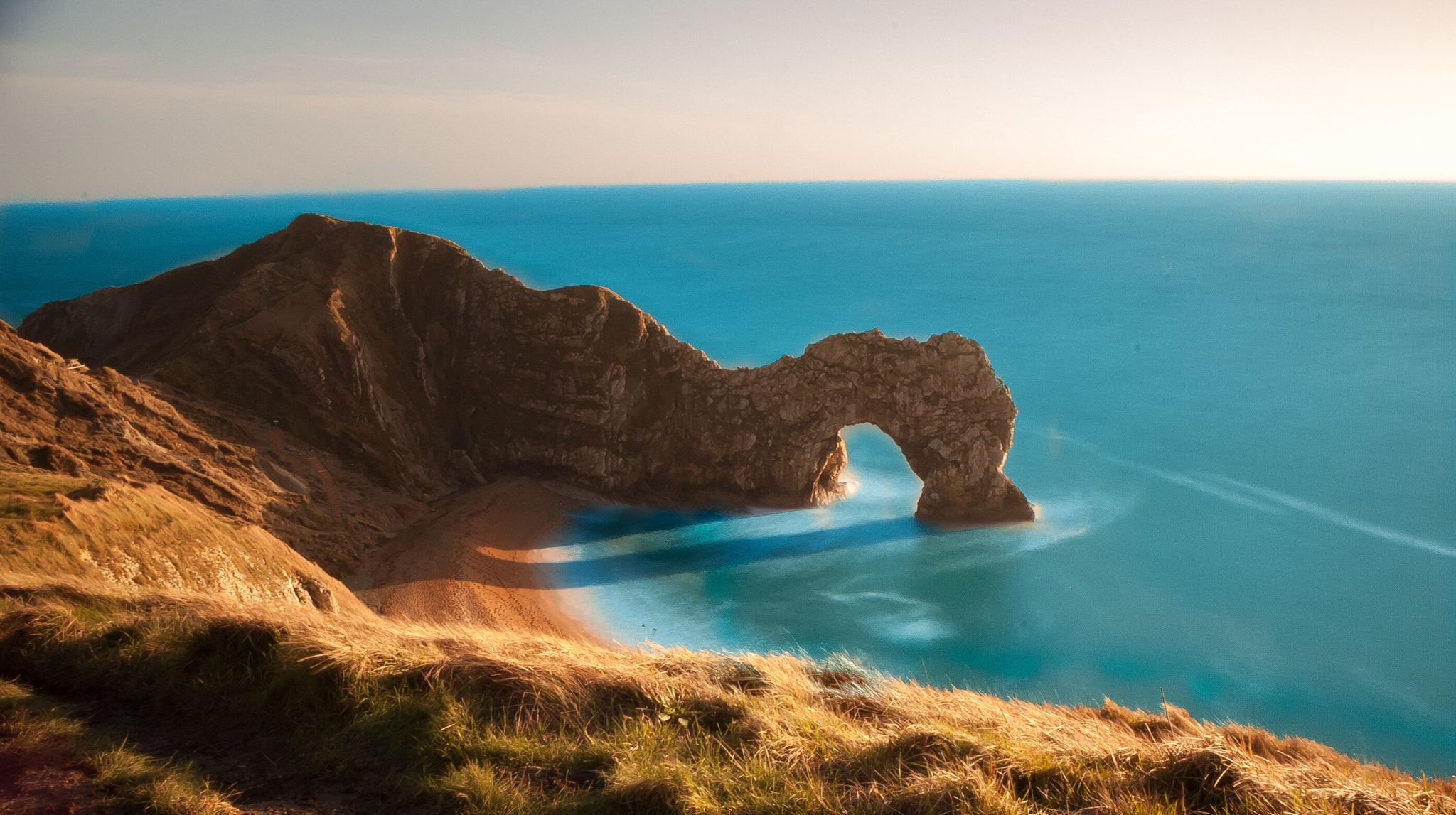 Samsung GX-1S sample photo. Durdle door photography