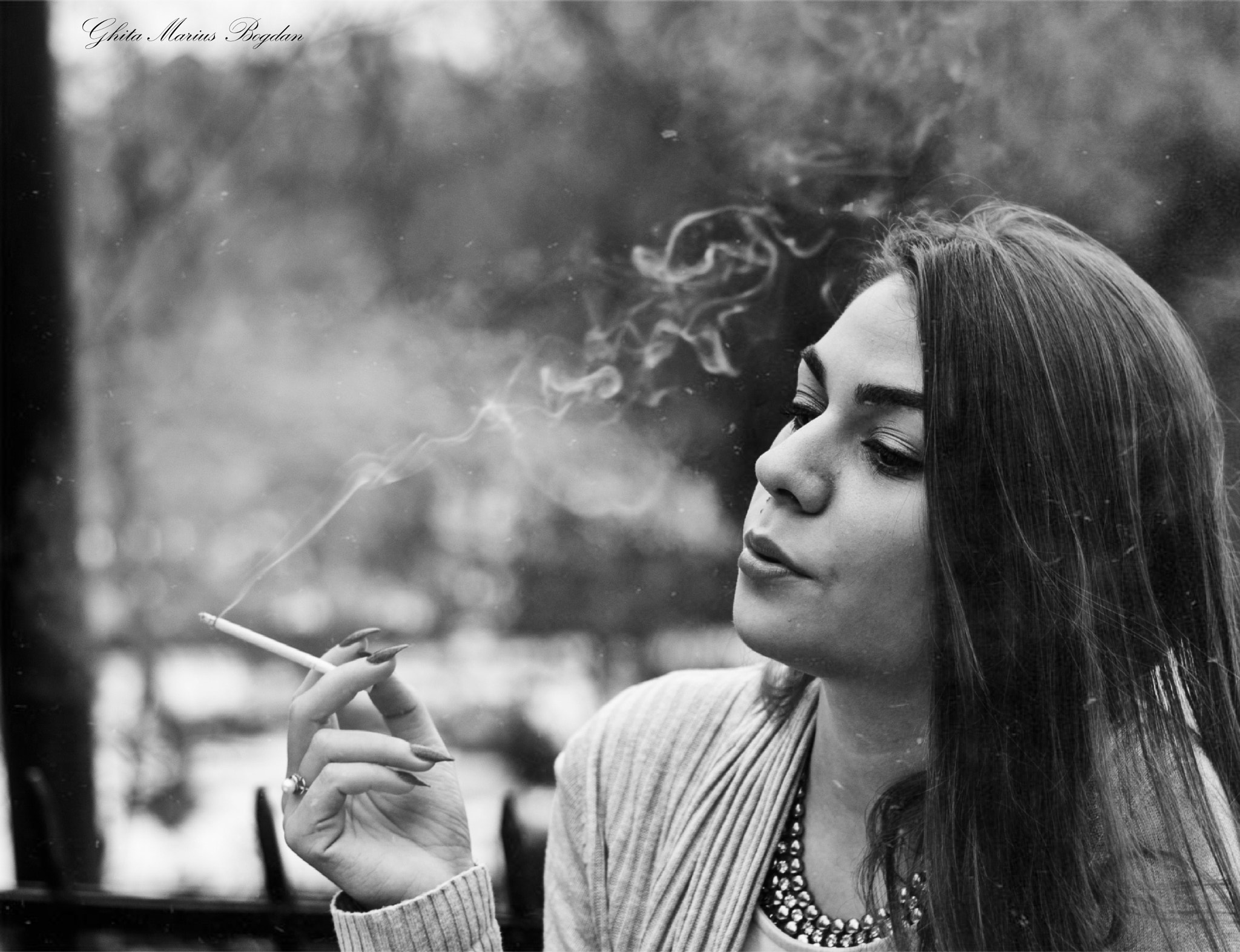 Sony DT 50mm F1.8 SAM sample photo. Smoking thoughts photography