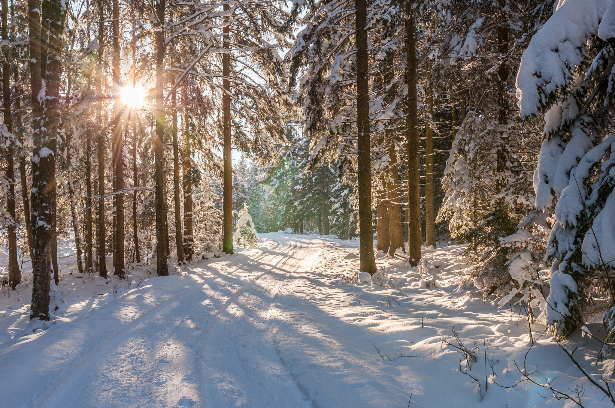 Sigma 17-70mm F2.8-4 DC Macro OS HSM | C sample photo. Winterlandschaft 4 (hdr) photography