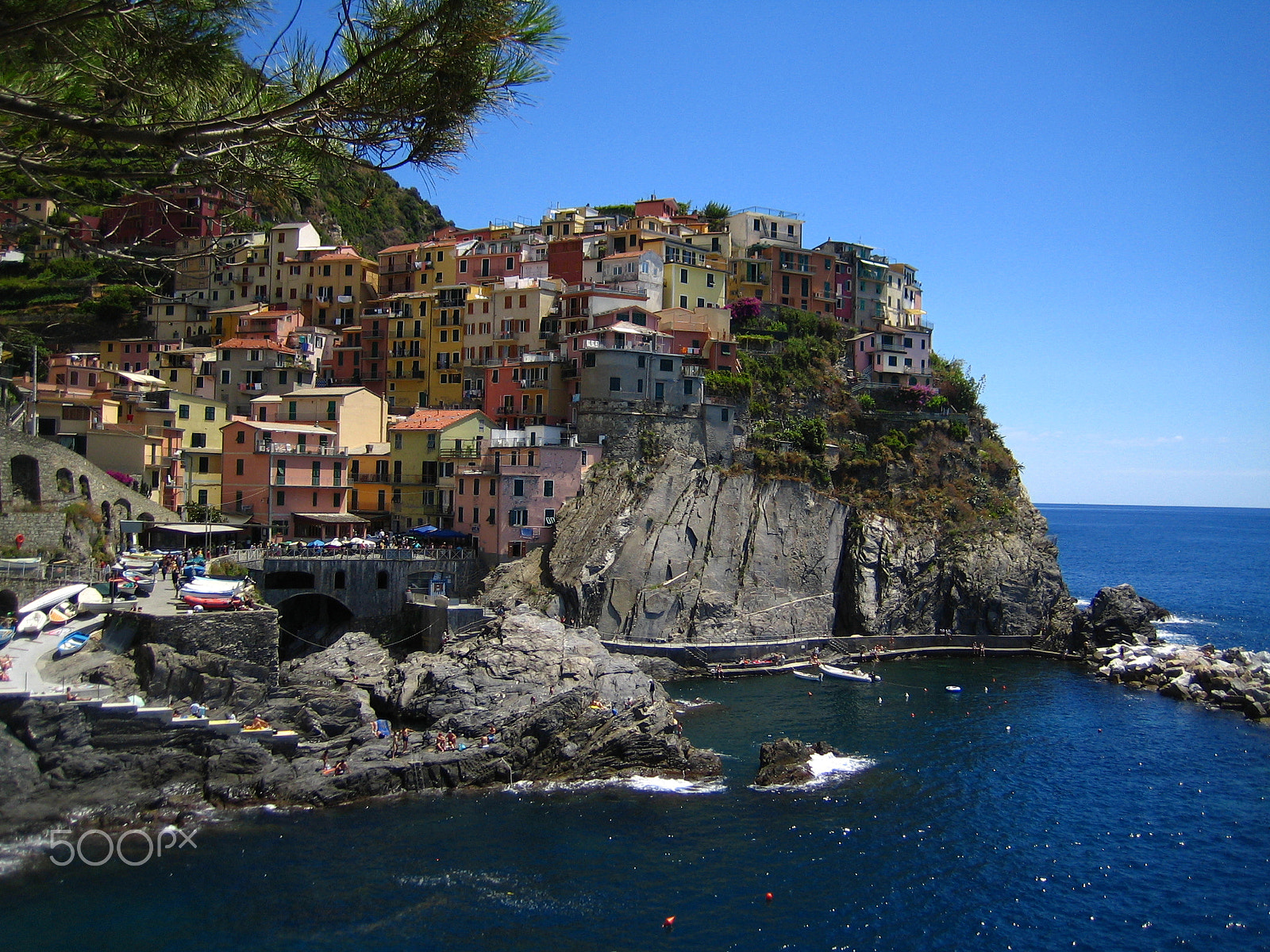 Canon DIGITAL IXUS 40 sample photo. Manarola photography