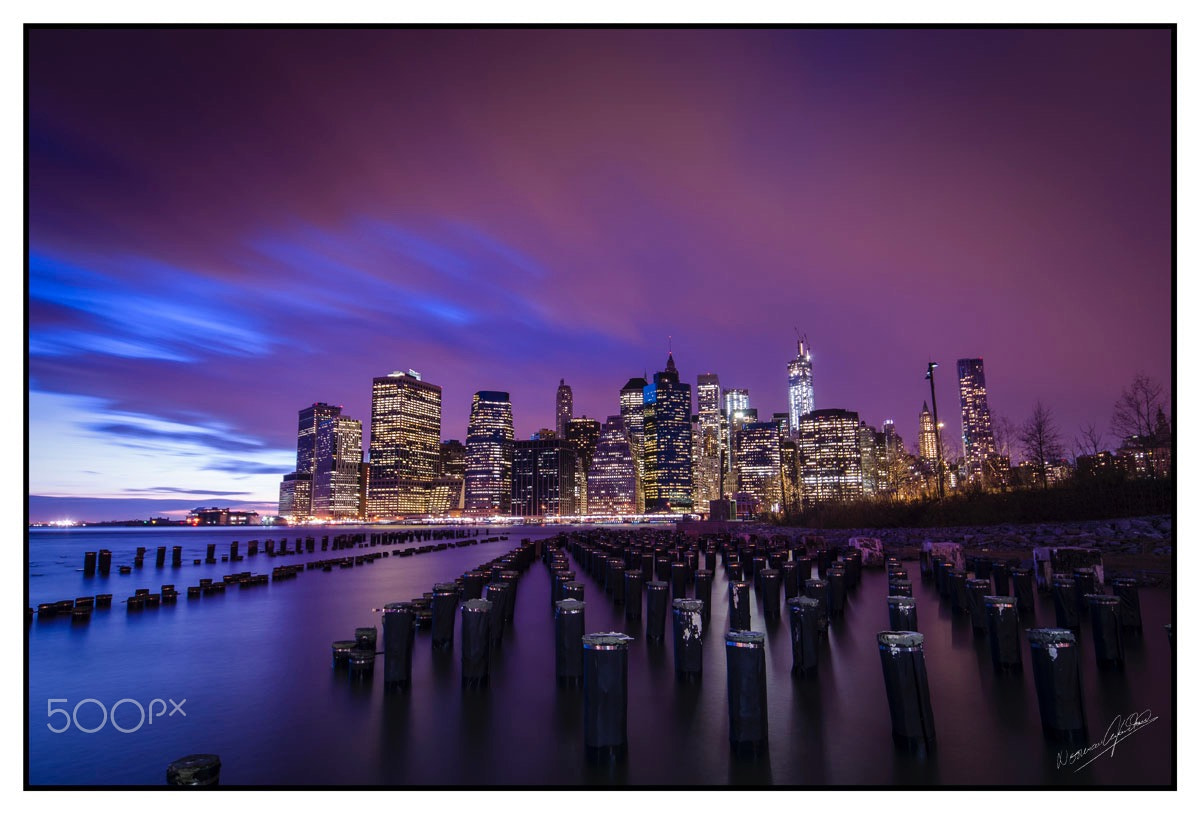 Sigma 12-24mm F4.5-5.6 EX DG Aspherical HSM sample photo. Skyline manhattan photography