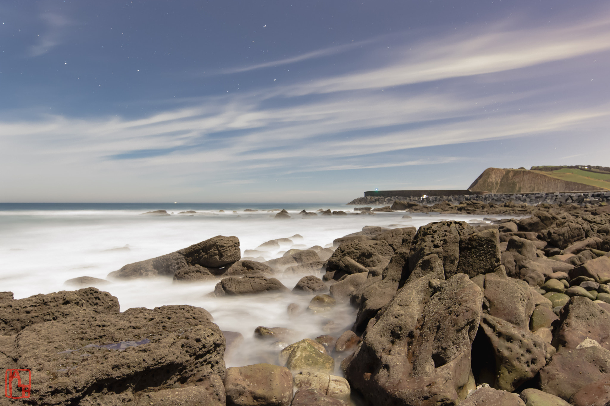 Tamron SP 15-30mm F2.8 Di VC USD sample photo. Sea night photography