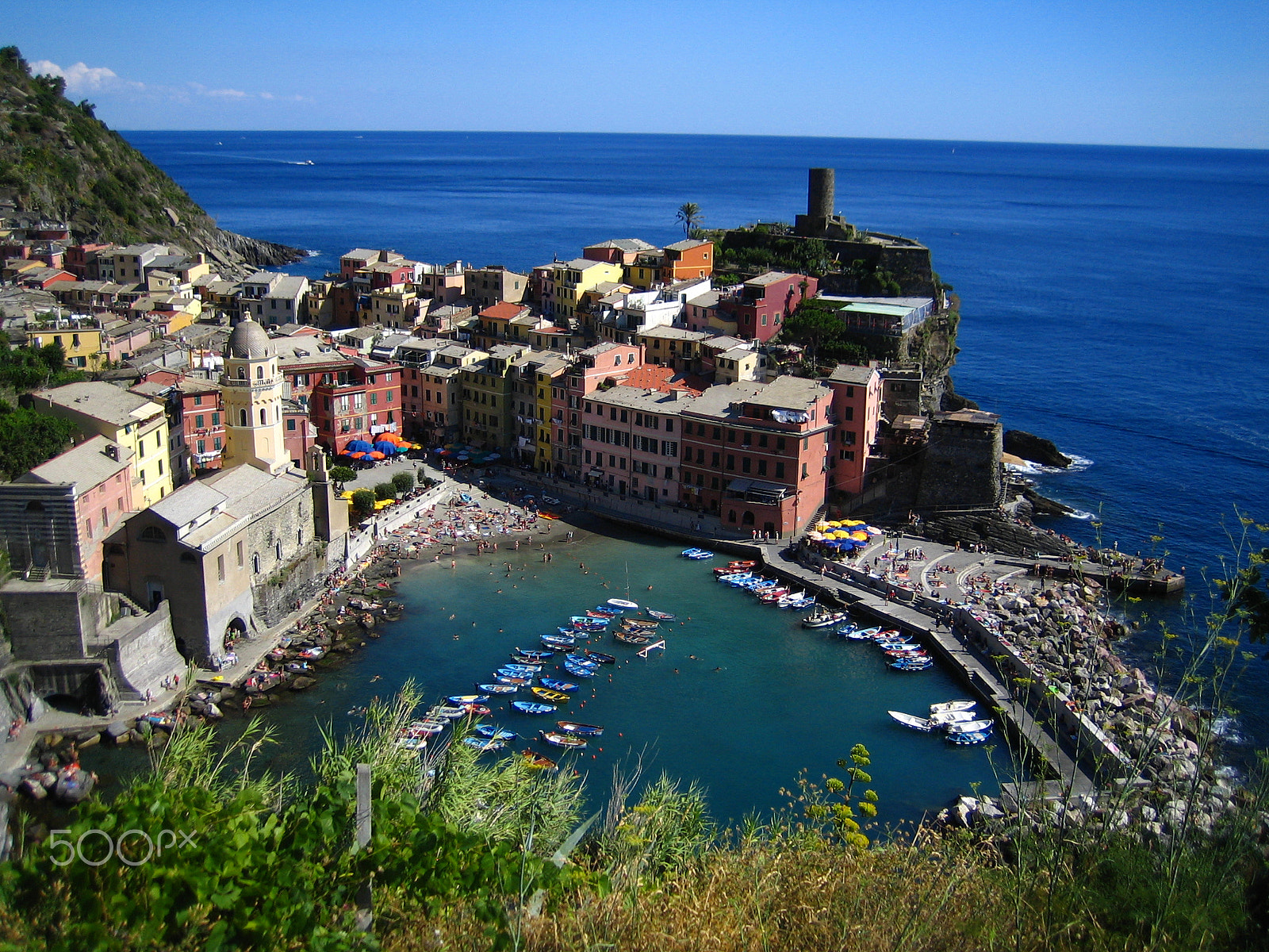 Canon DIGITAL IXUS 40 sample photo. Vernazza photography