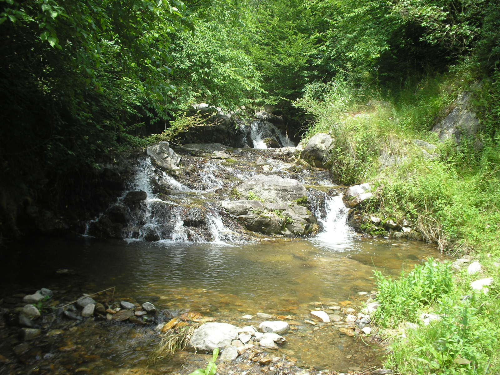 Olympus C170,D425 sample photo. Waterfall 2 photography