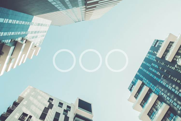 Sony a7S sample photo. Three futruristic buildings photography