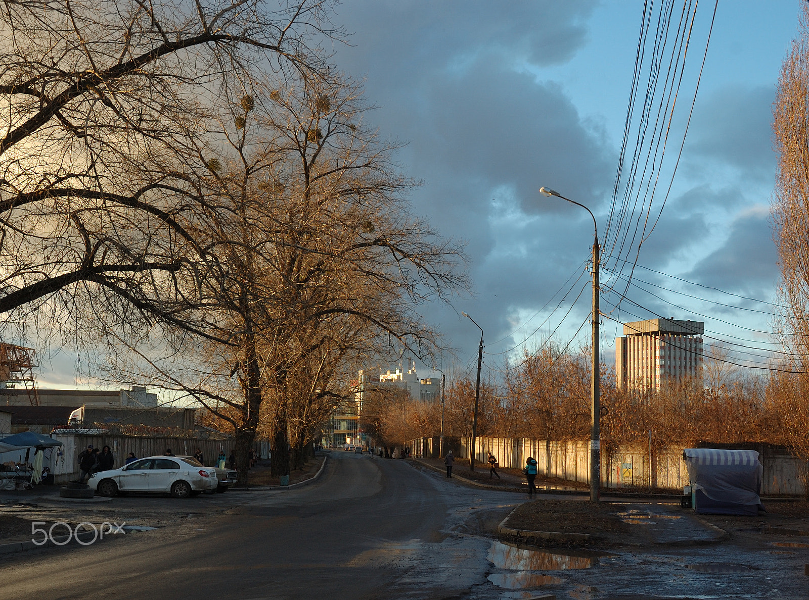 Nikon D40 sample photo. Clouded, coldly, entranced by the sun... photography