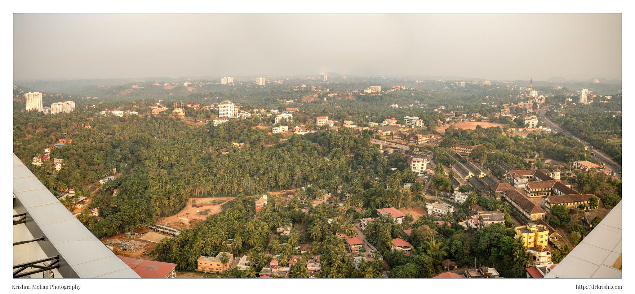 Sony a7R II + Canon EF 24-70mm F4L IS USM sample photo. Panorama on top of sks building with canon 24-70 f/4 photography