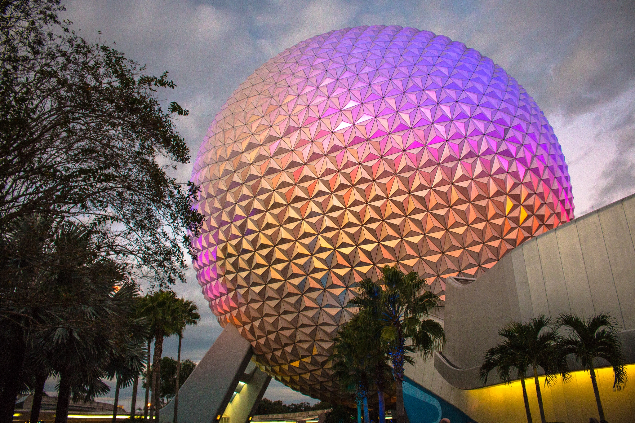 Epcot Sunset