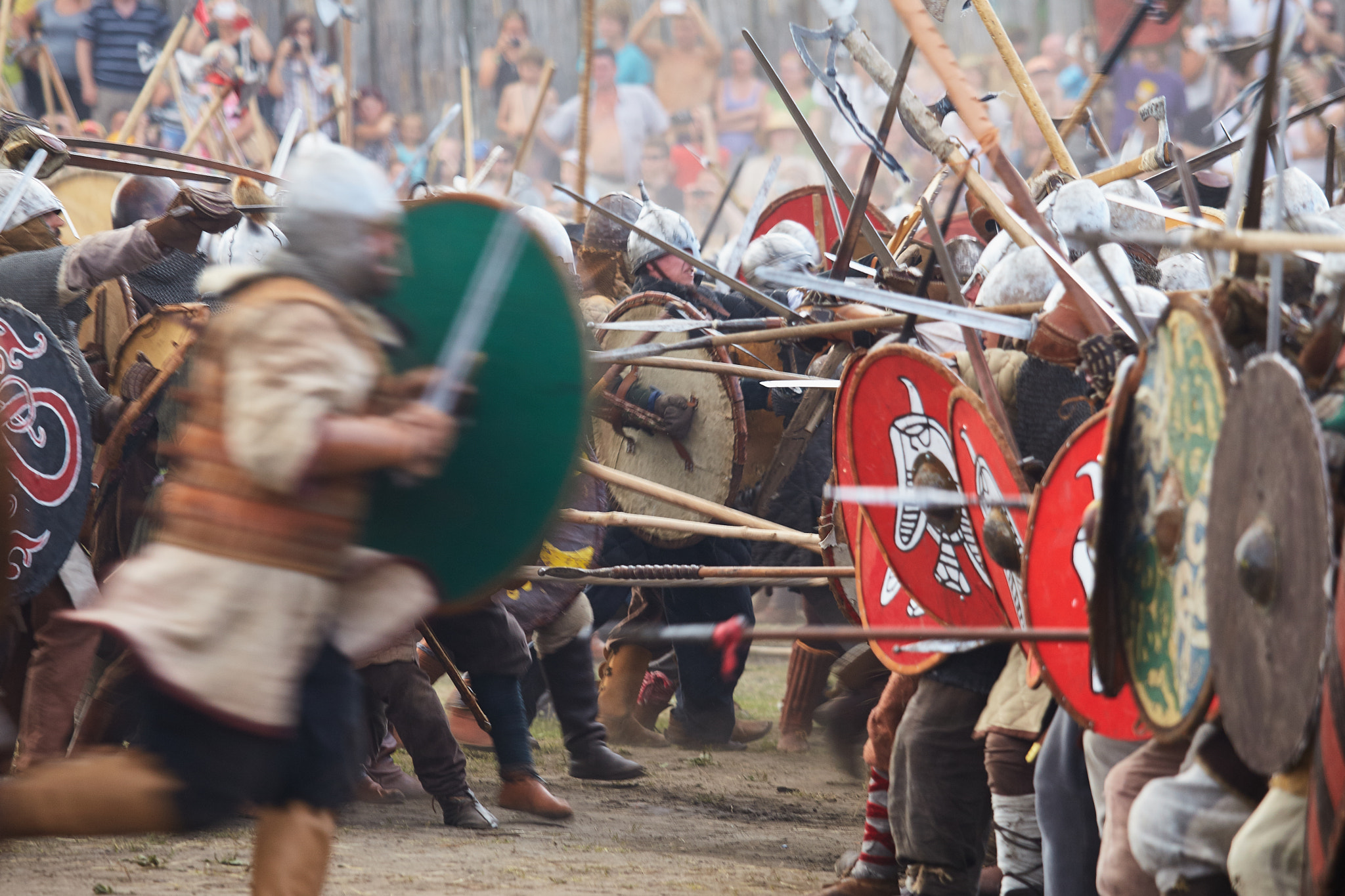 Canon EF 70-200mm F2.8L USM sample photo. Vikings battle with the slavs. wolin. photography