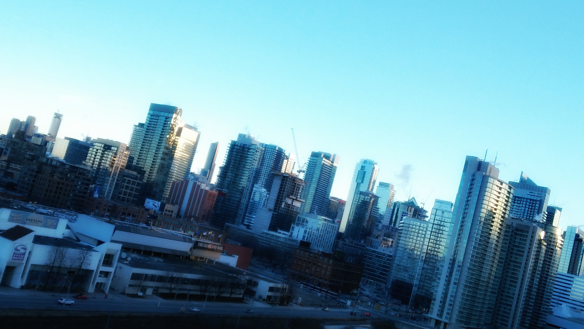 OnePlus ONE E1005 sample photo. Clear winter morning in toronto photography