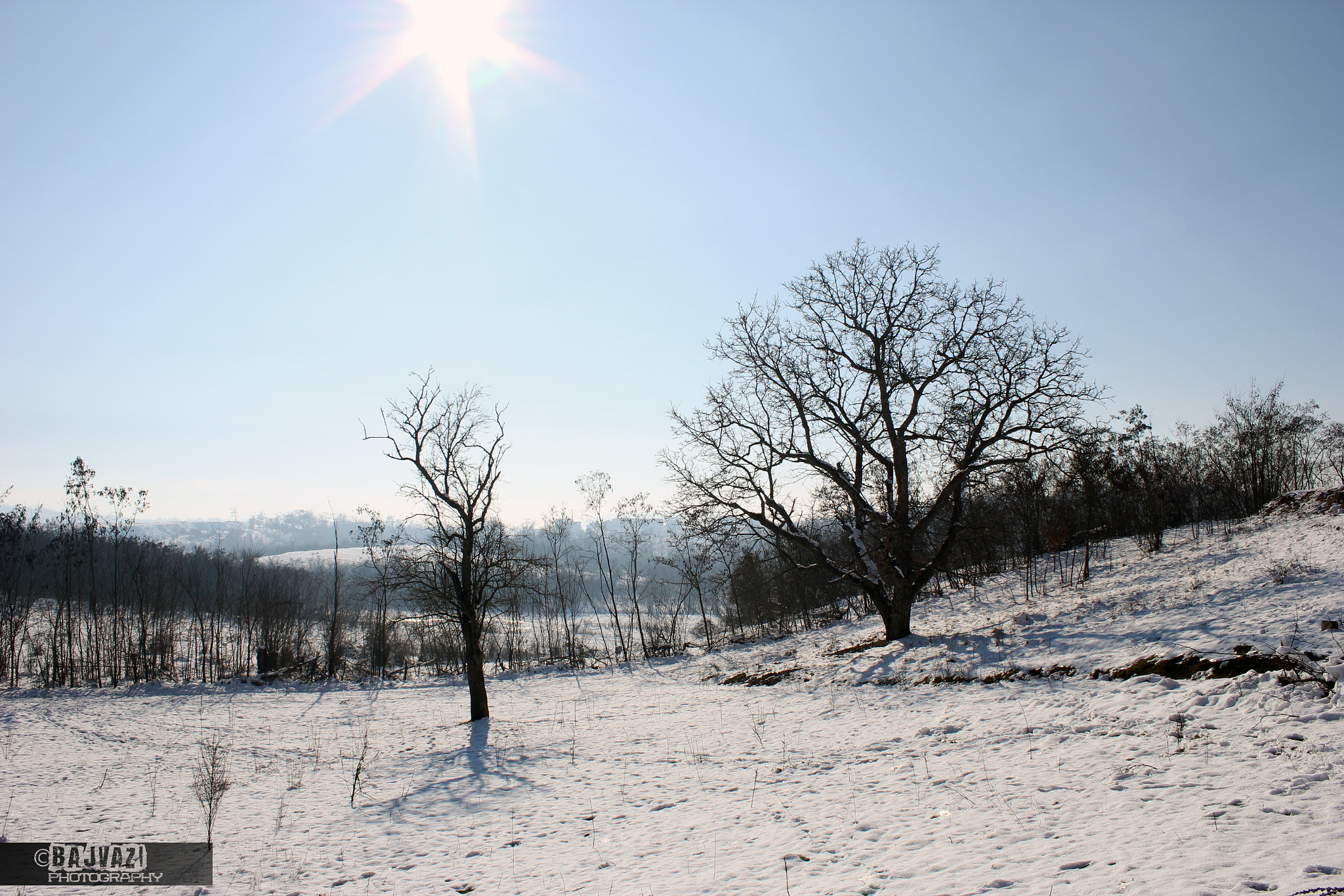 Canon EF-S 18-55mm F3.5-5.6 III sample photo. Winter sunny day photography
