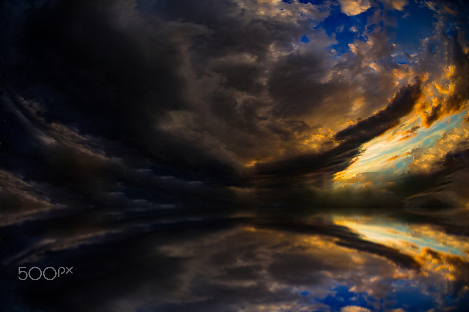 Nikon AF DX Fisheye-Nikkor 10.5mm F2.8G ED sample photo. Mystical clouds 3 photography