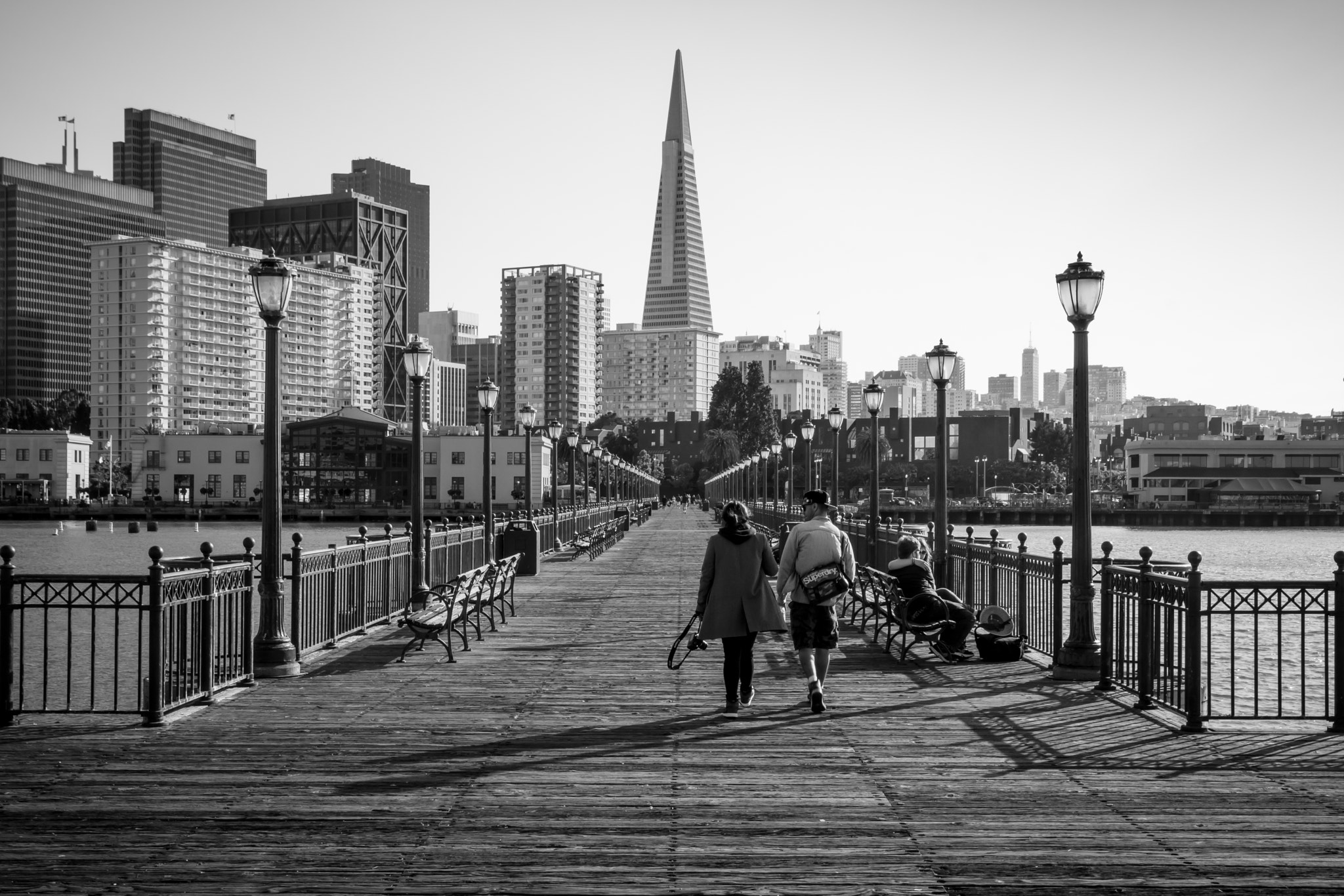 Sony SLT-A65 (SLT-A65V) sample photo. Boardwalk and pyramid photography