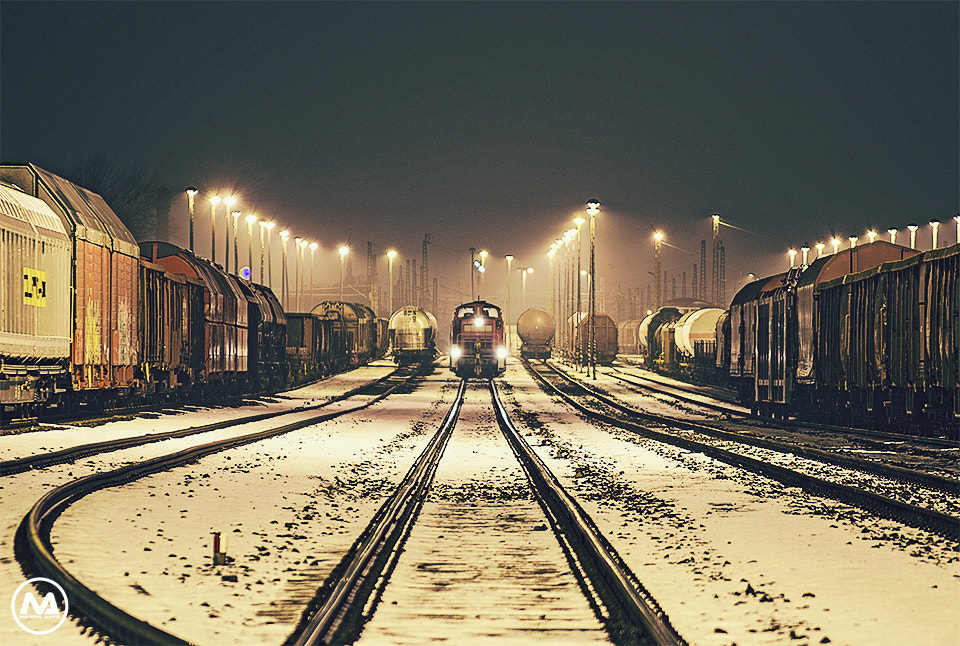 Canon EF 80-200mm F4.5-5.6 II sample photo. Industrial area photography