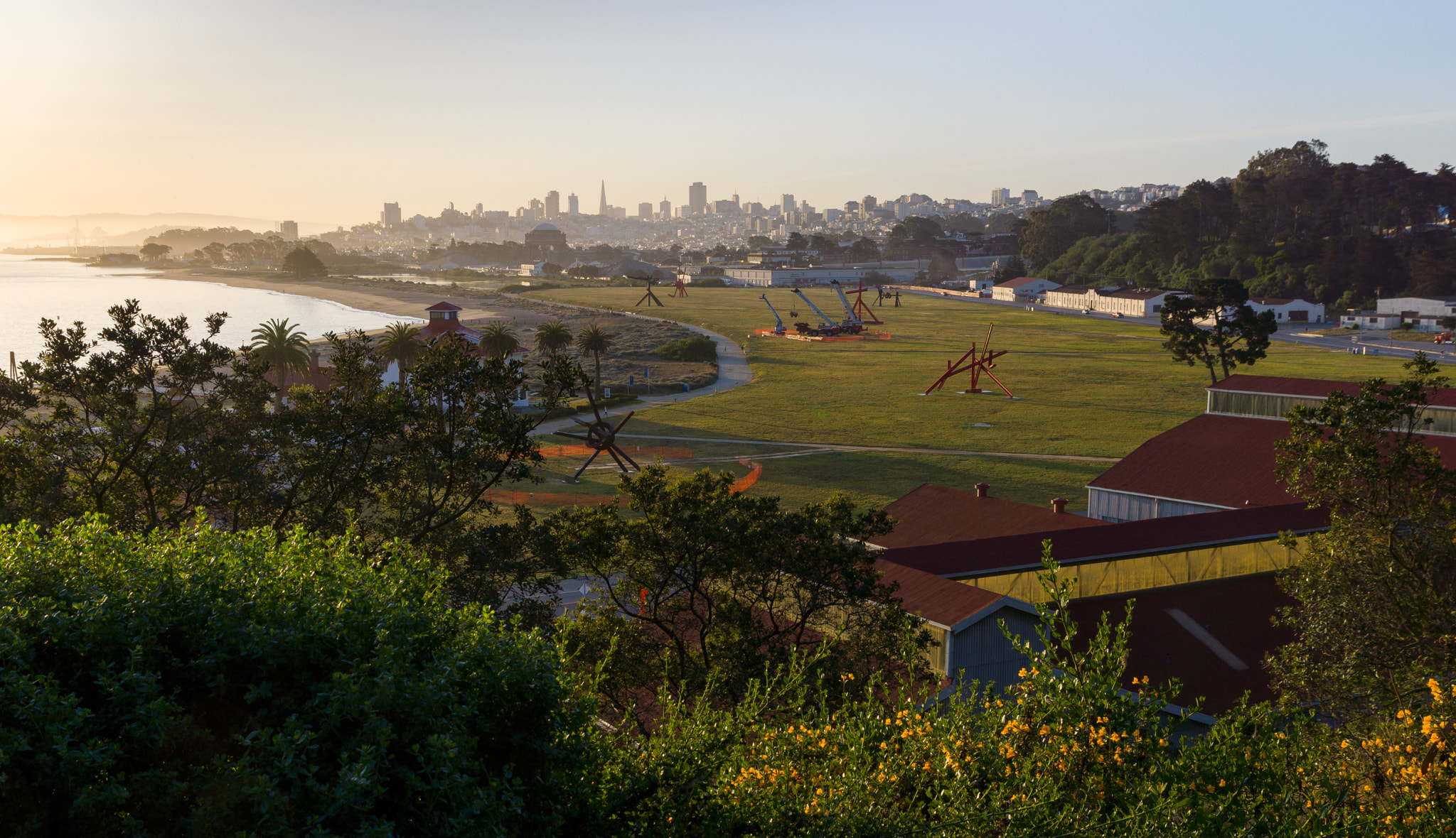 Sony SLT-A65 (SLT-A65V) sample photo. Crissy field photography