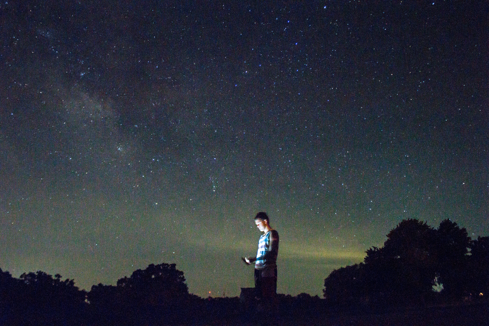 Canon EOS 650D (EOS Rebel T4i / EOS Kiss X6i) sample photo. Starry sky photography