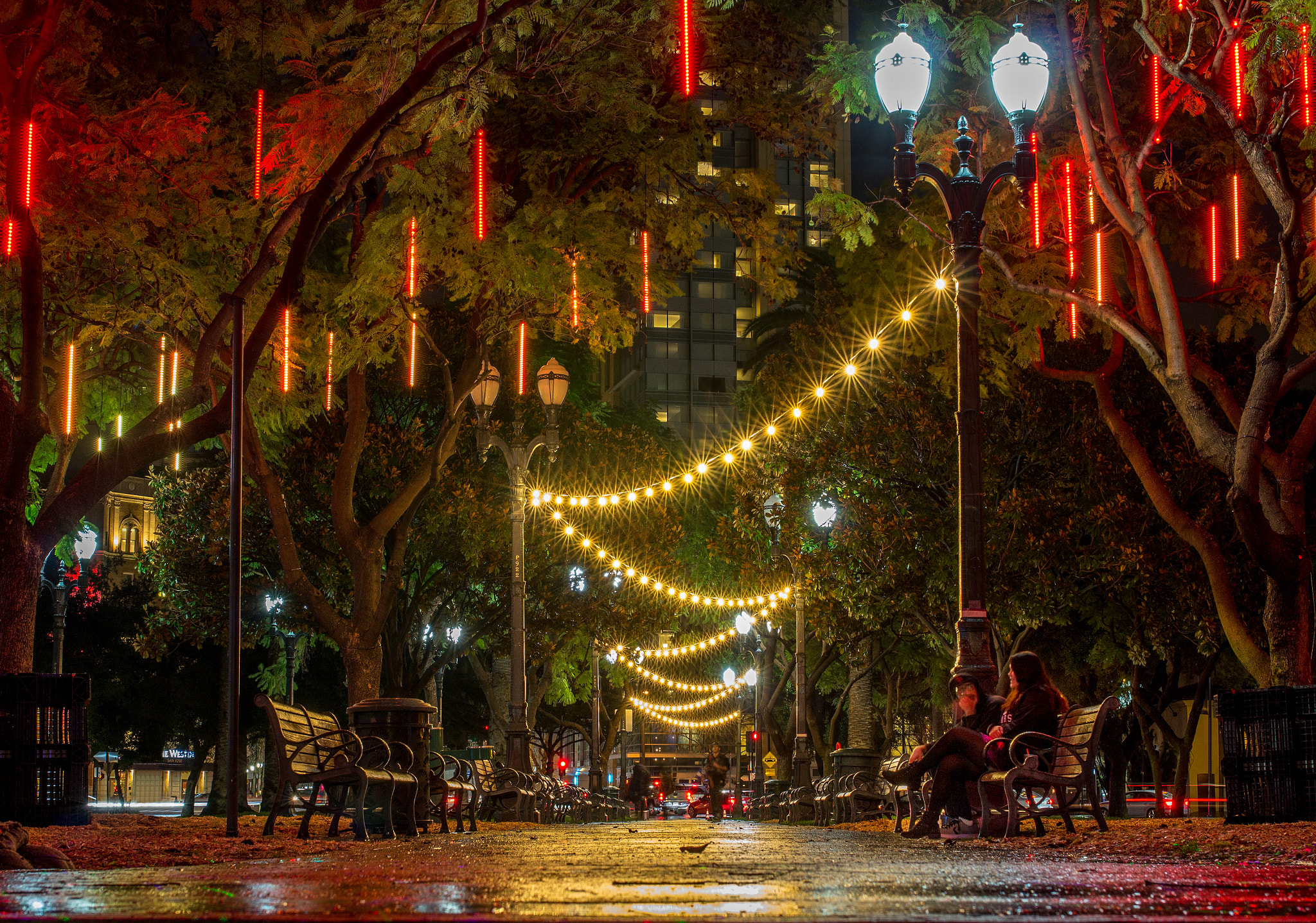 Sigma 35mm F1.4 DG HSM Art sample photo. San jose at night photography