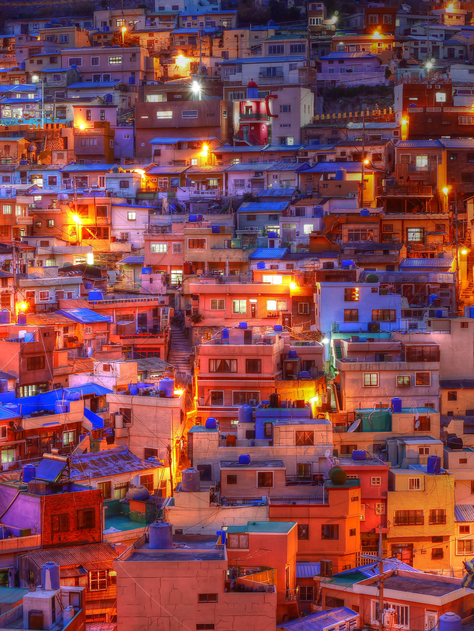 Panasonic Lumix G X Vario 35-100mm F2.8 OIS sample photo. Red town photography