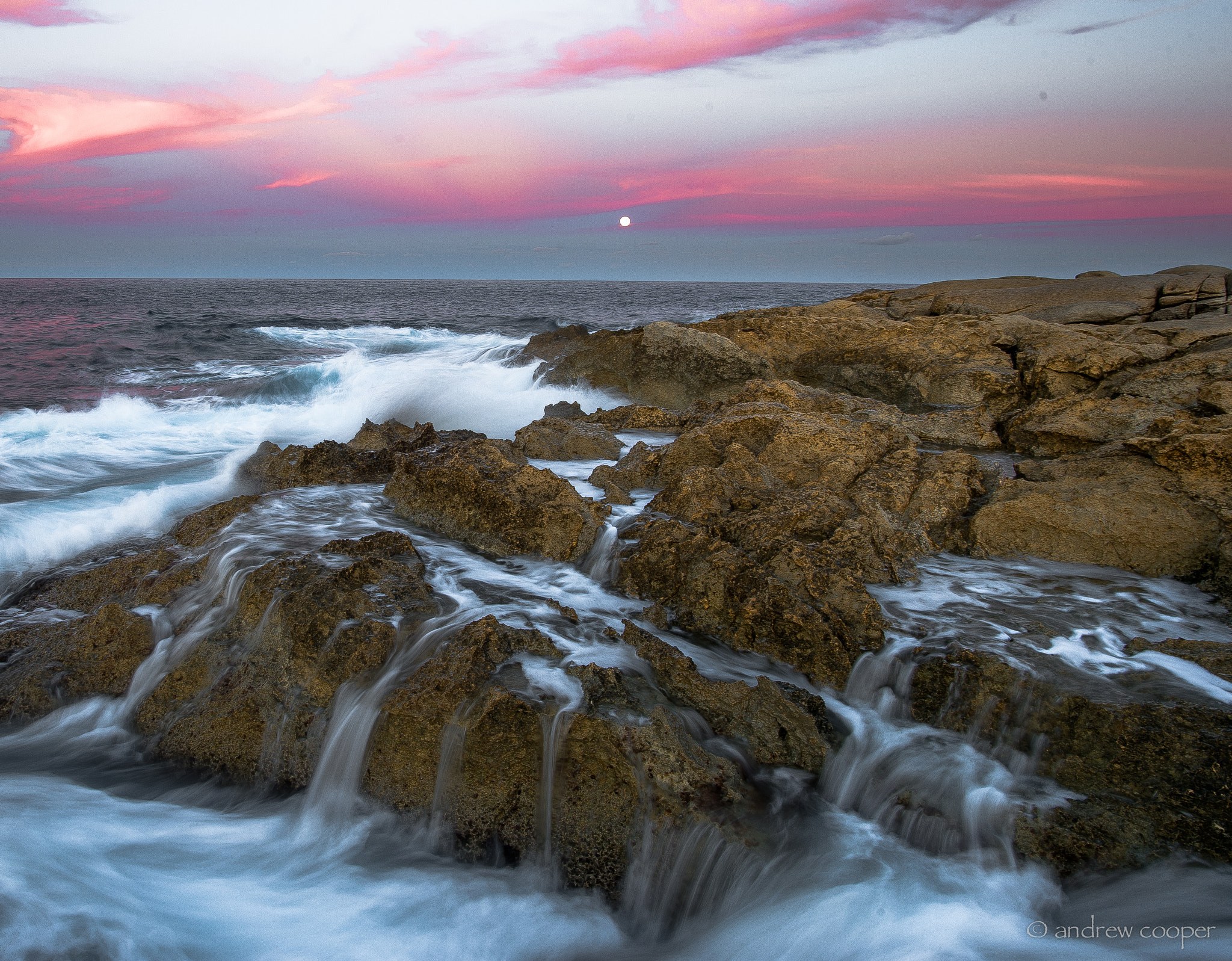 Nikon Df + Nikon AF-S Nikkor 20mm F1.8G ED sample photo. Pink moon photography