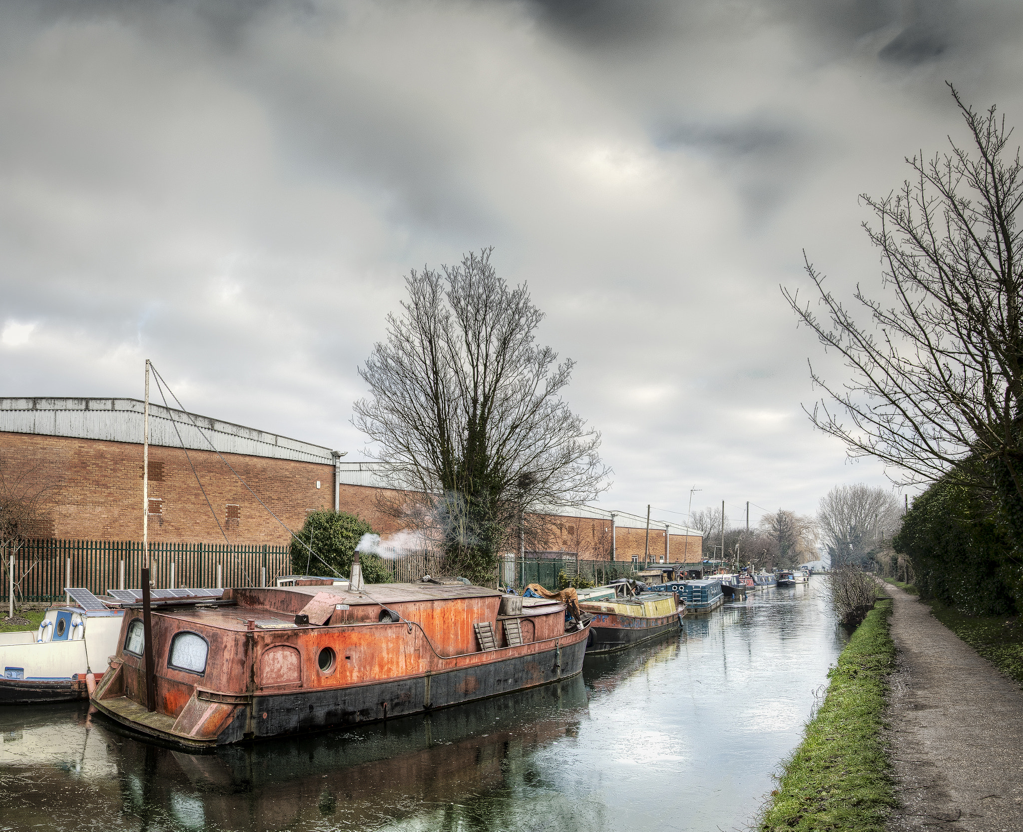 Nikon D4S sample photo. Industrial river photography