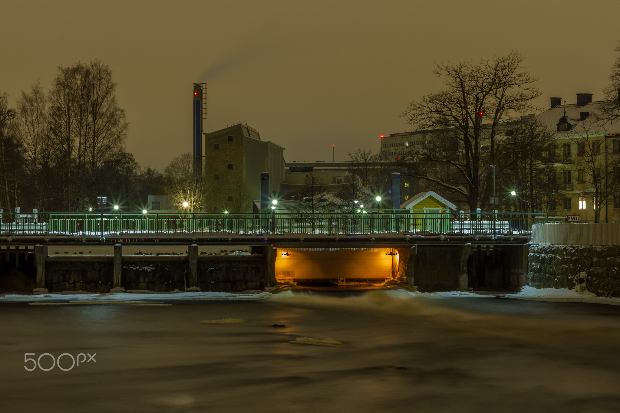 The Slussen bridge