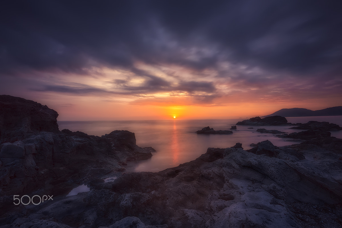 Sony a7R + ZEISS Touit 12mm F2.8 sample photo. Ibiza sunset dsc photography